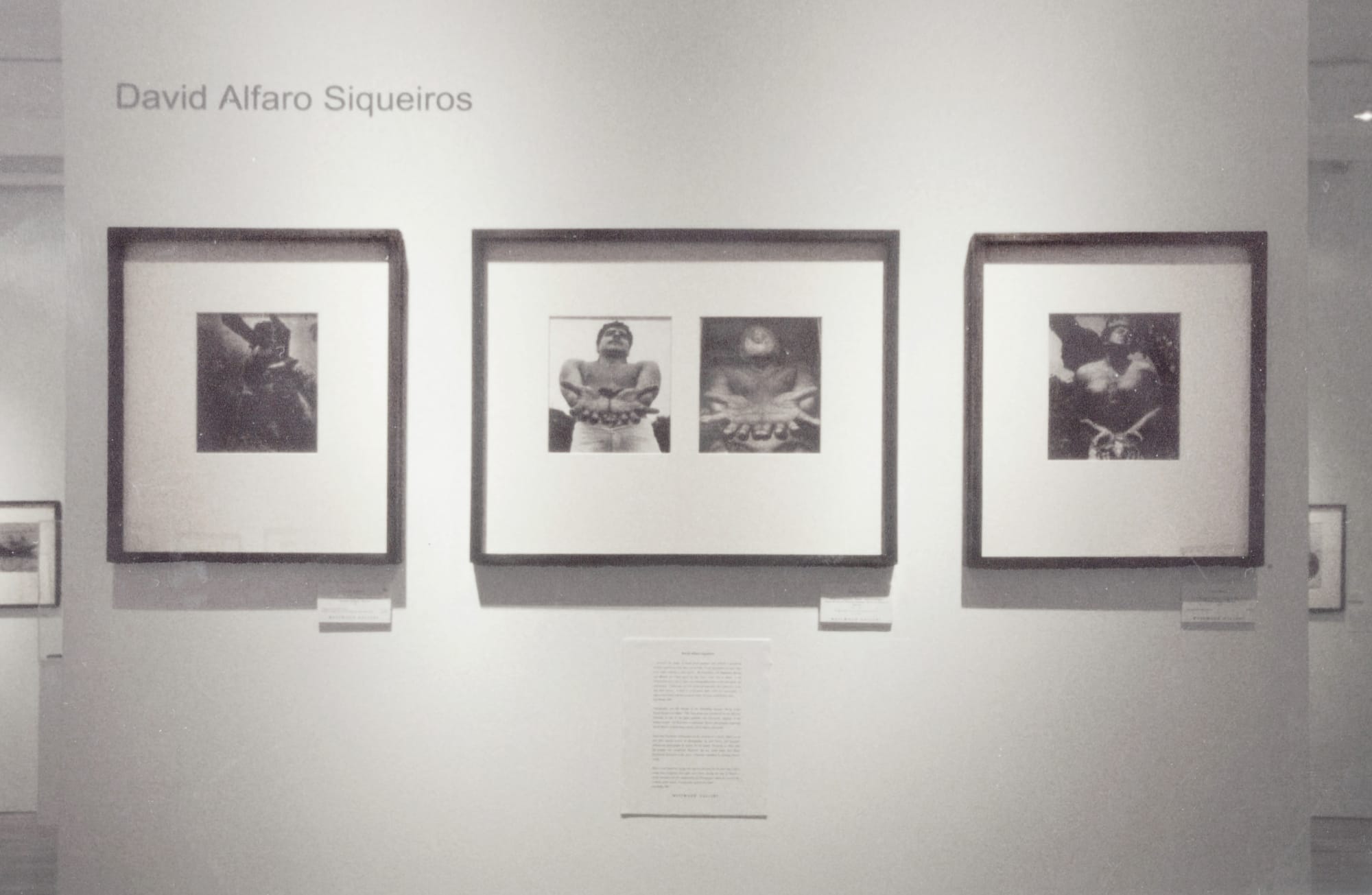 Installation View of 2002 exhibition 'Leo Matiz: The Third Eye, Frida Kahlo, Diego Rivera, Siqueiros' at Westwood Gallery NYC