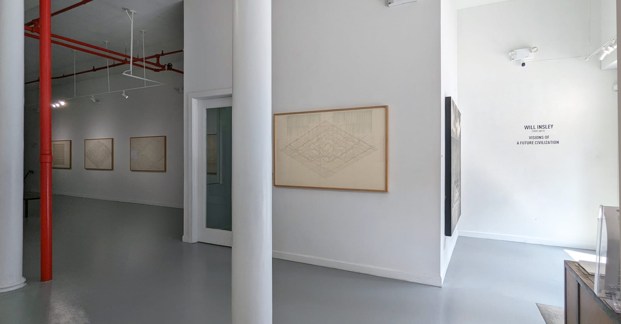 Will Insley: Visions of a Future Civilization | Installation View