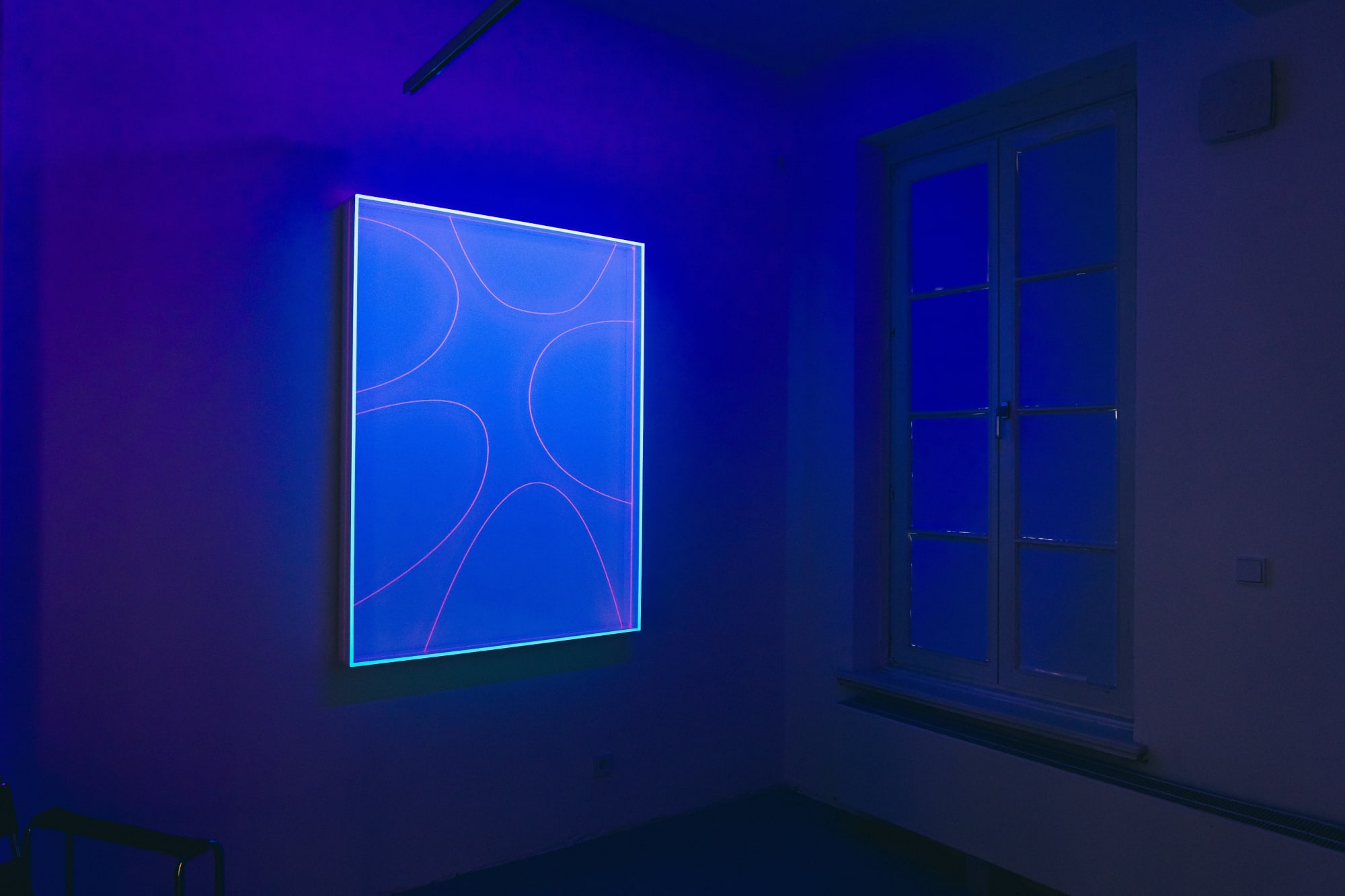 Exhibition view "λ1 — Natur & Technik" | Galerie Watson, Hamburg | Photo: David Reineke