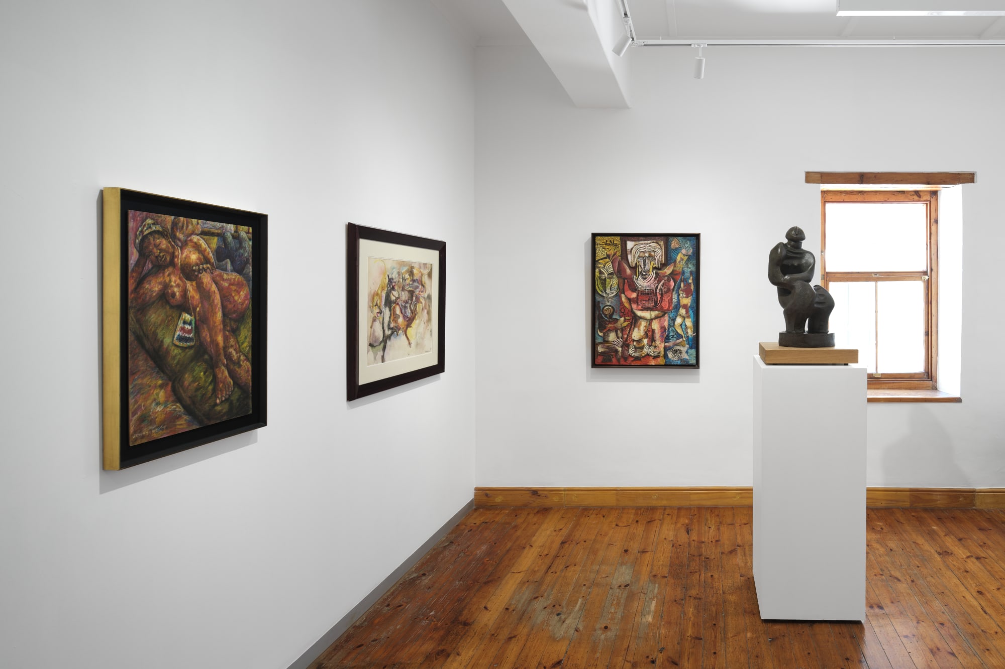 Installation view &ndash; Black Modernism: Between Abstractions and Spirit
