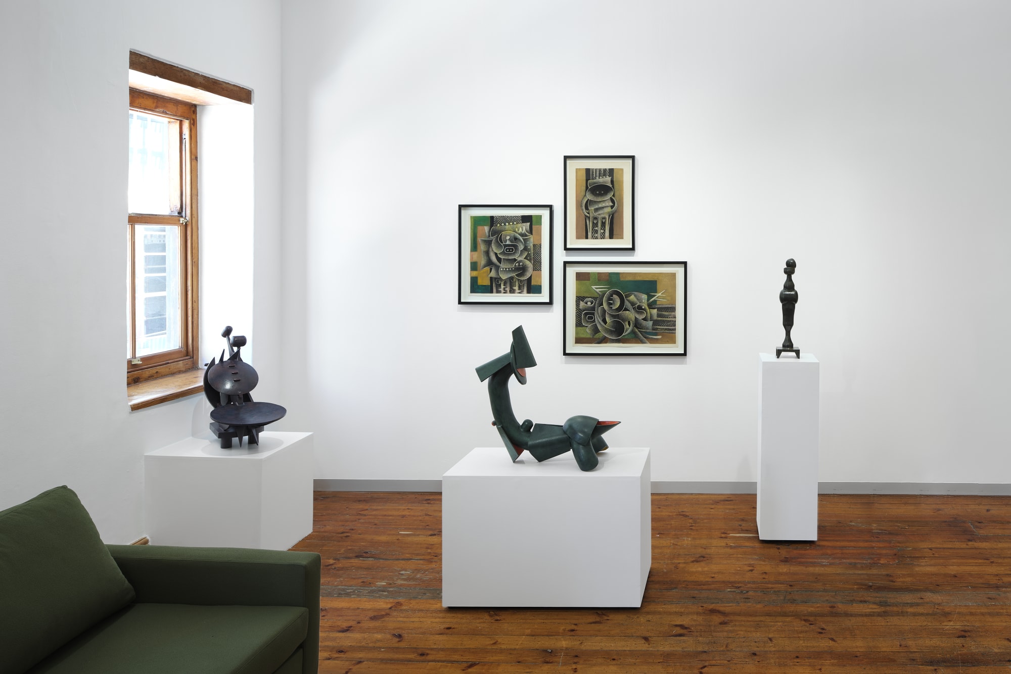 Installation view &ndash; Black Modernism: Between Abstractions and Spirit