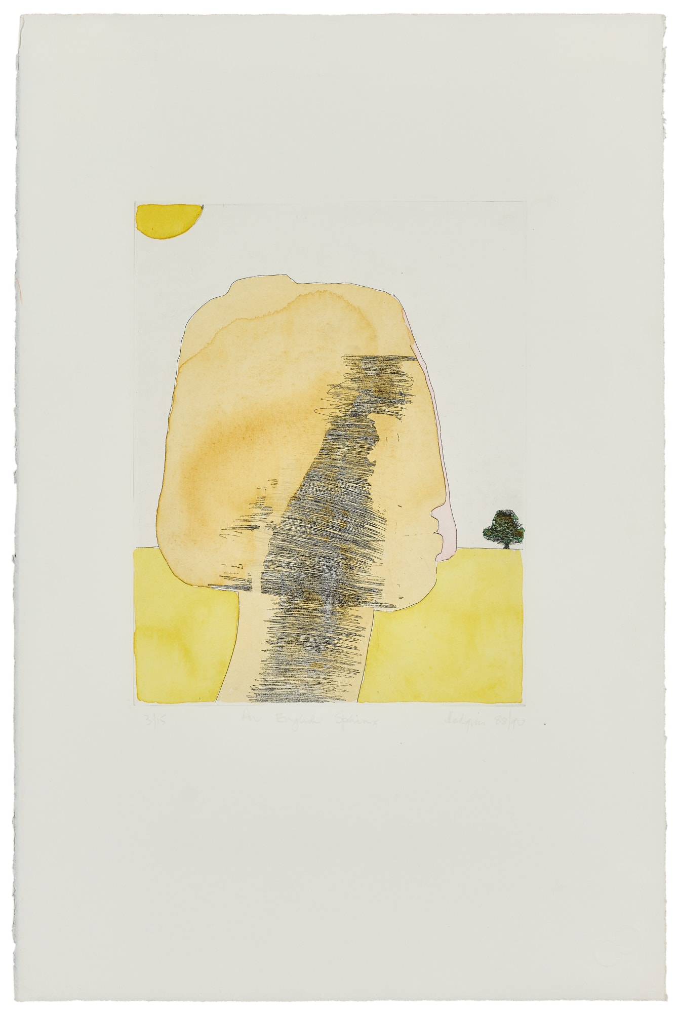 Robert Hodgins, An English Sphinx, 1988/90