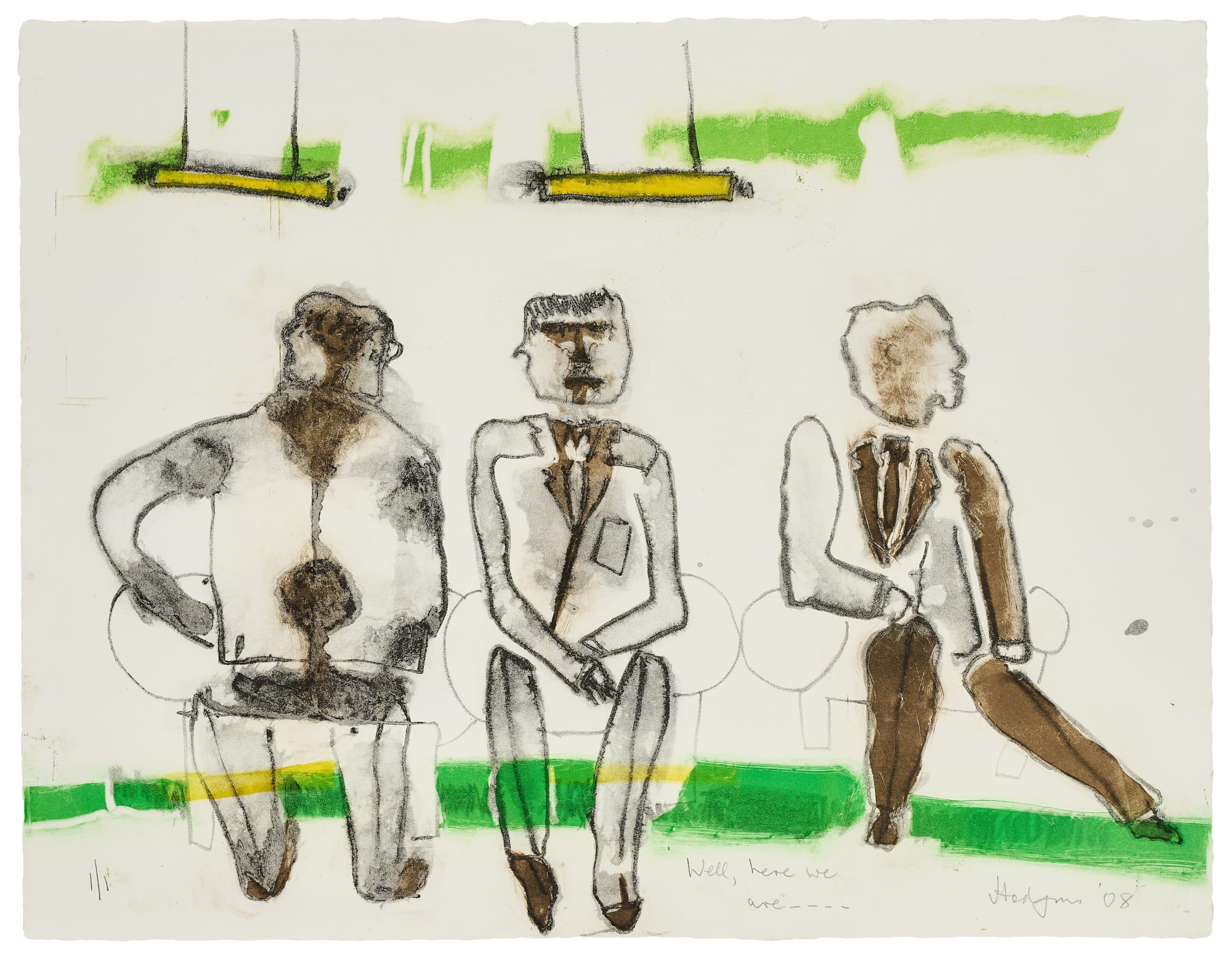 Robert Hodgins, Well, here we are..., 2008