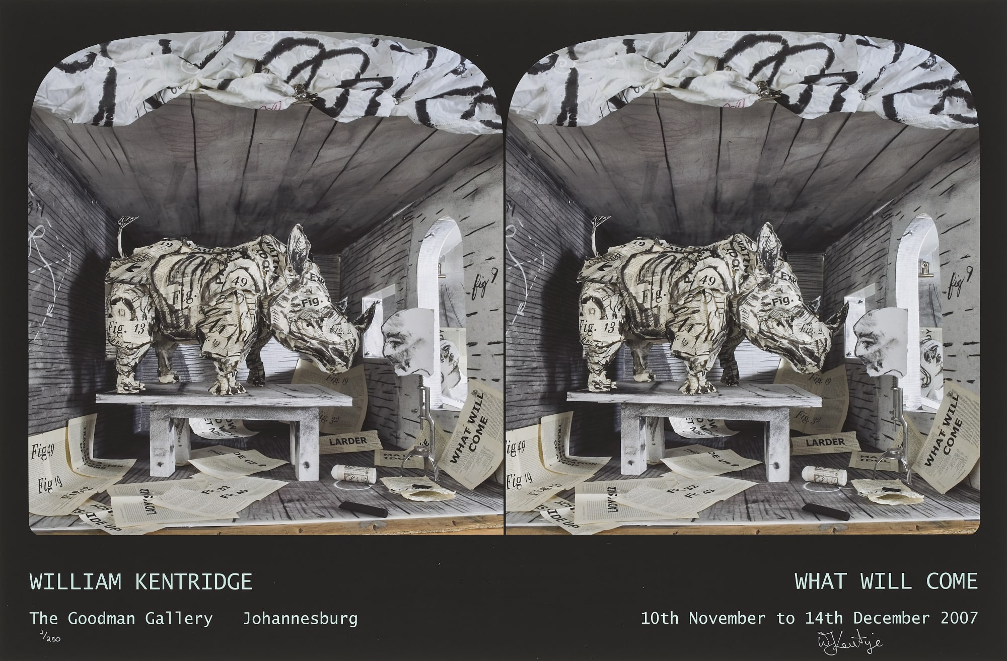 William Kentridge, What Will Come, 2007