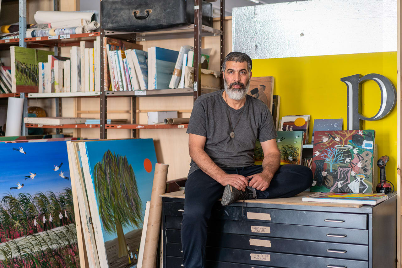 Shai Azoulay in studio