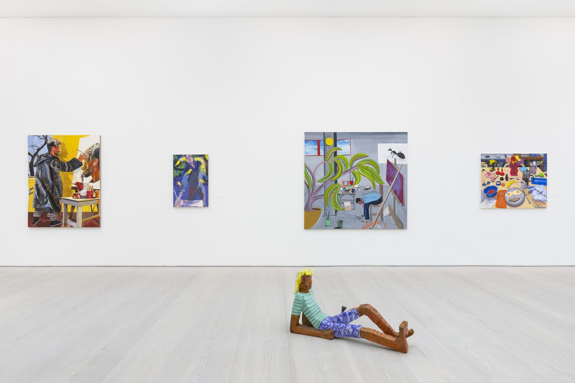 PAINTING, SMOKING, EATING