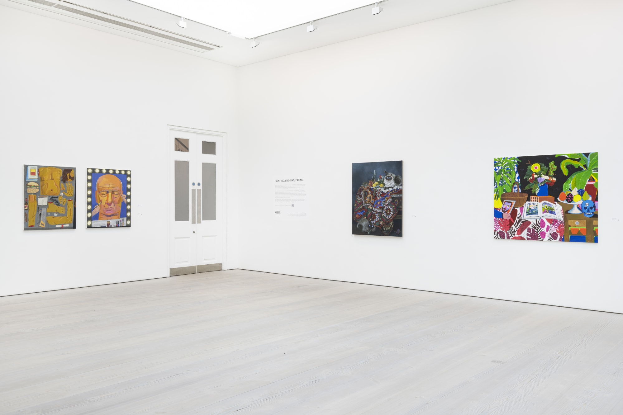 PAINTING, SMOKING, EATING