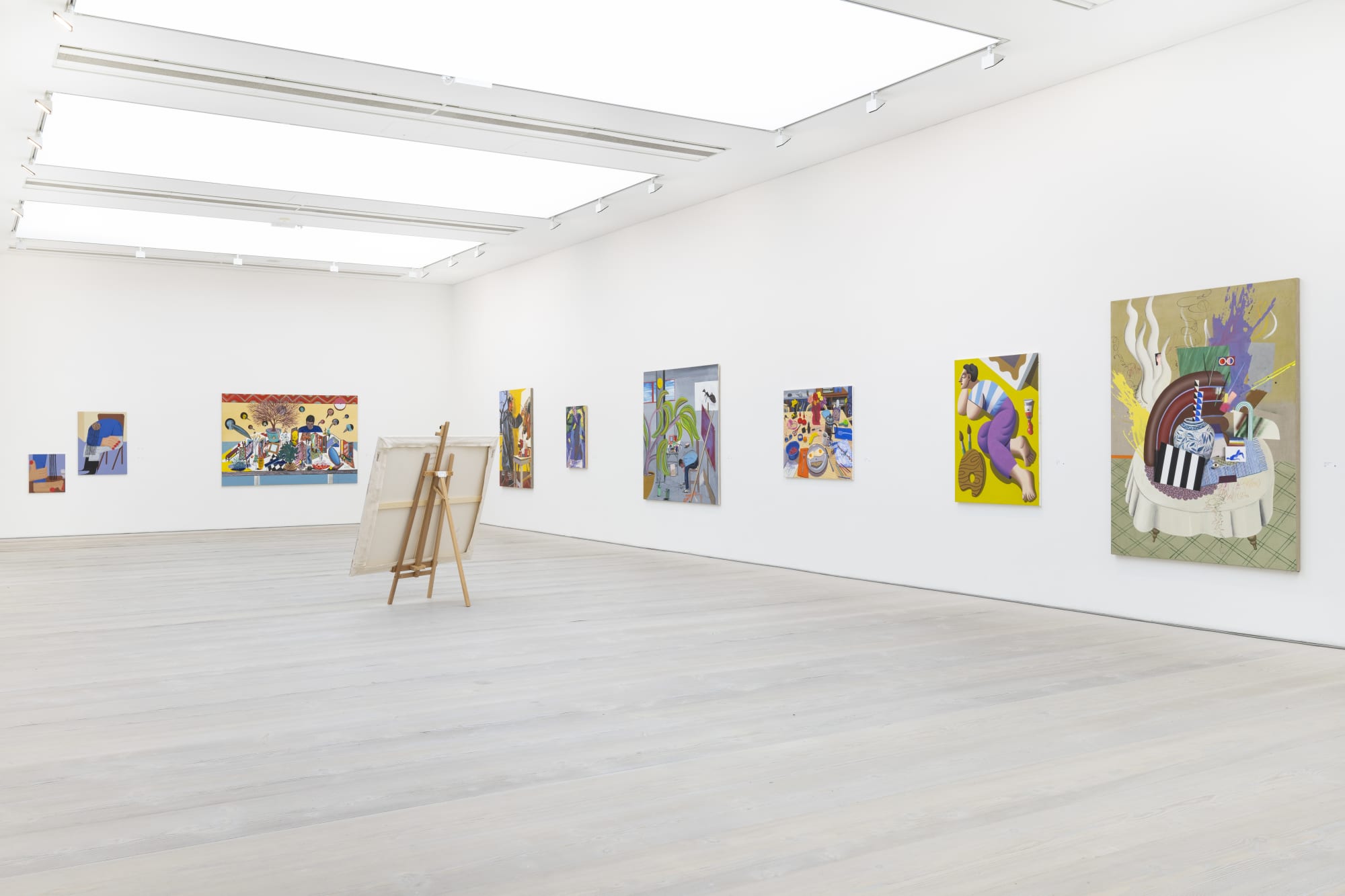 PAINTING, SMOKING, EATING