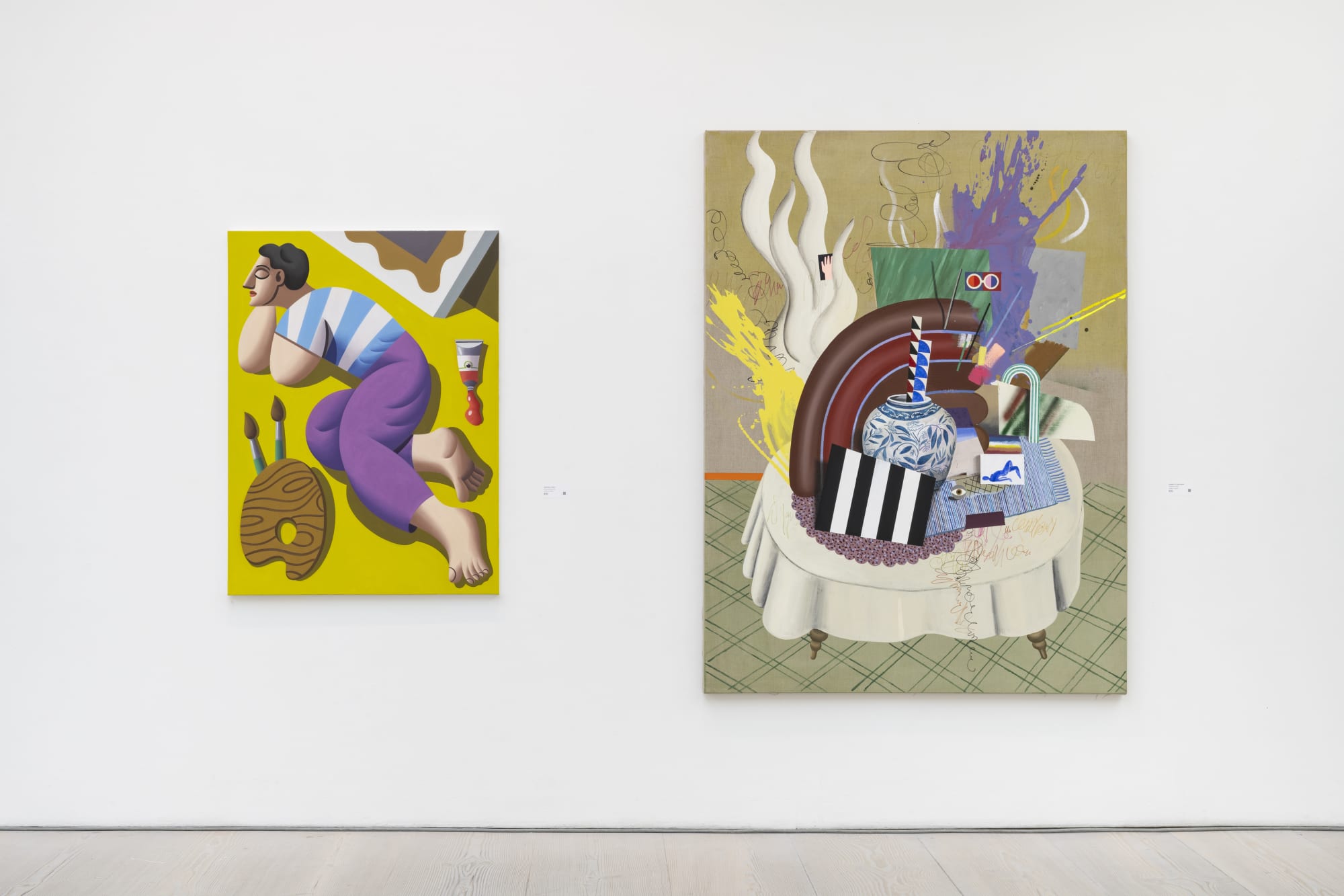 PAINTING, SMOKING, EATING