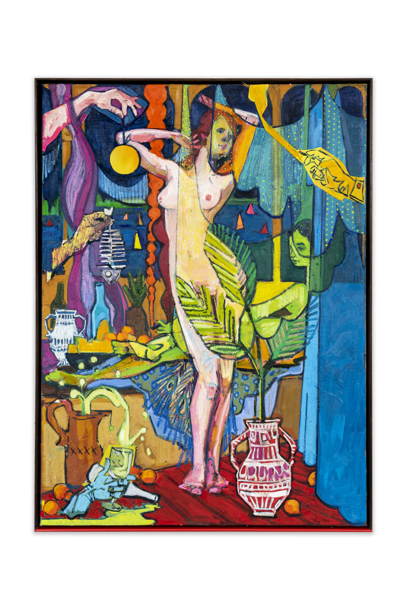 ANDREW SALGADO, Neon Odalisque, 2020