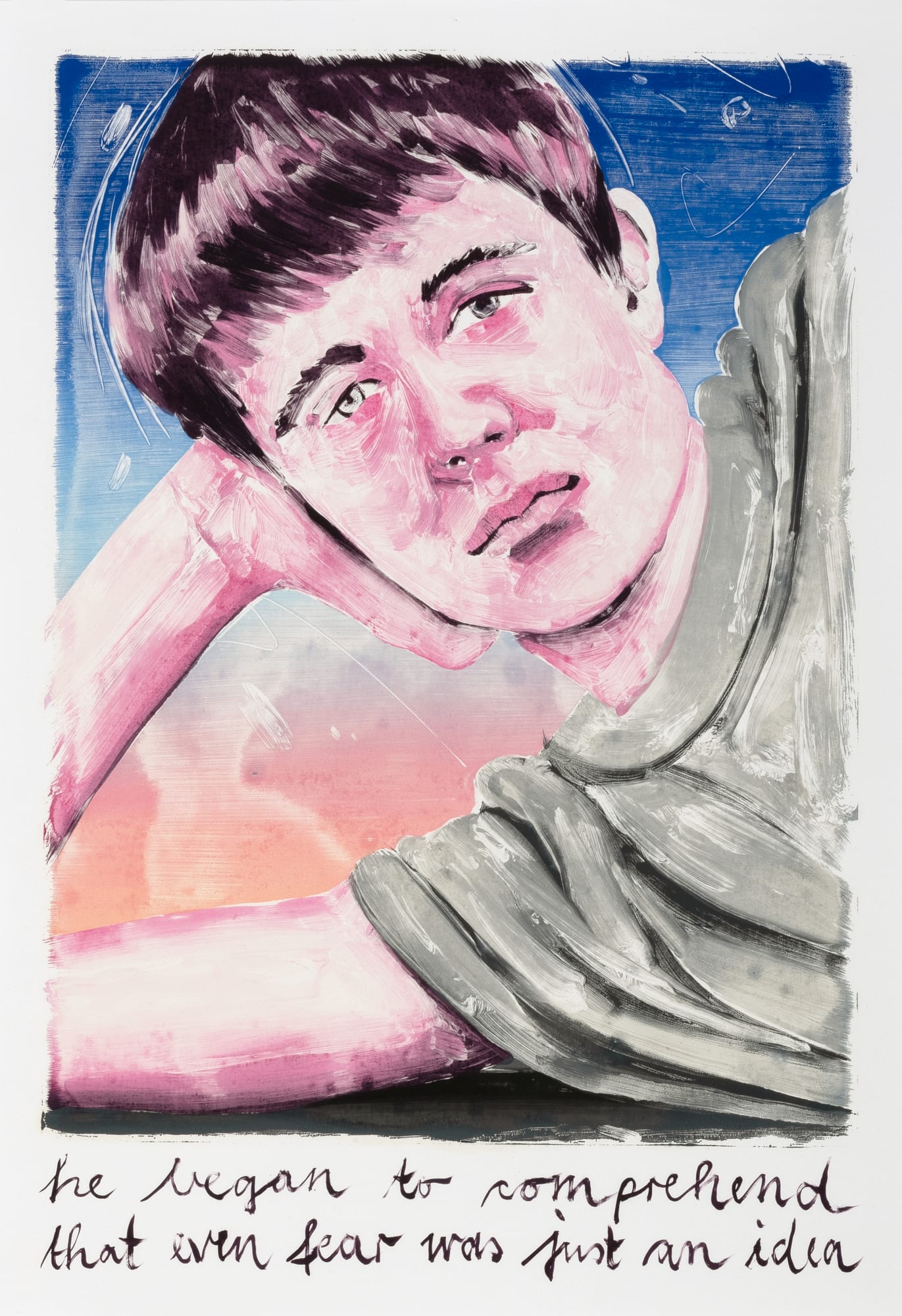 MARION FINK, He Began To Comprehend That Even Fear Was Just An Idea, 2019