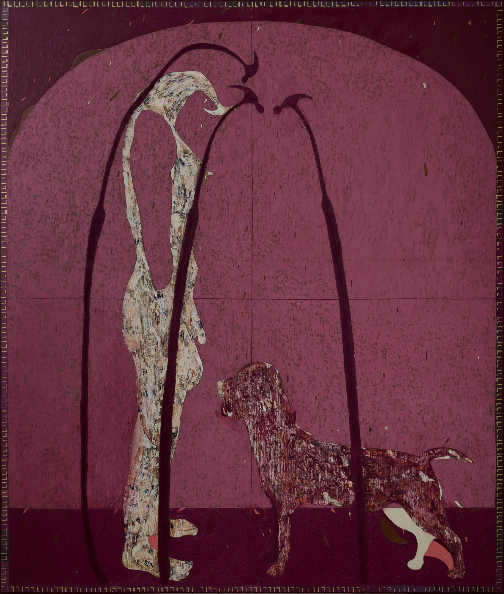 ROBERT FRY, Lost Men Study 8, 2018