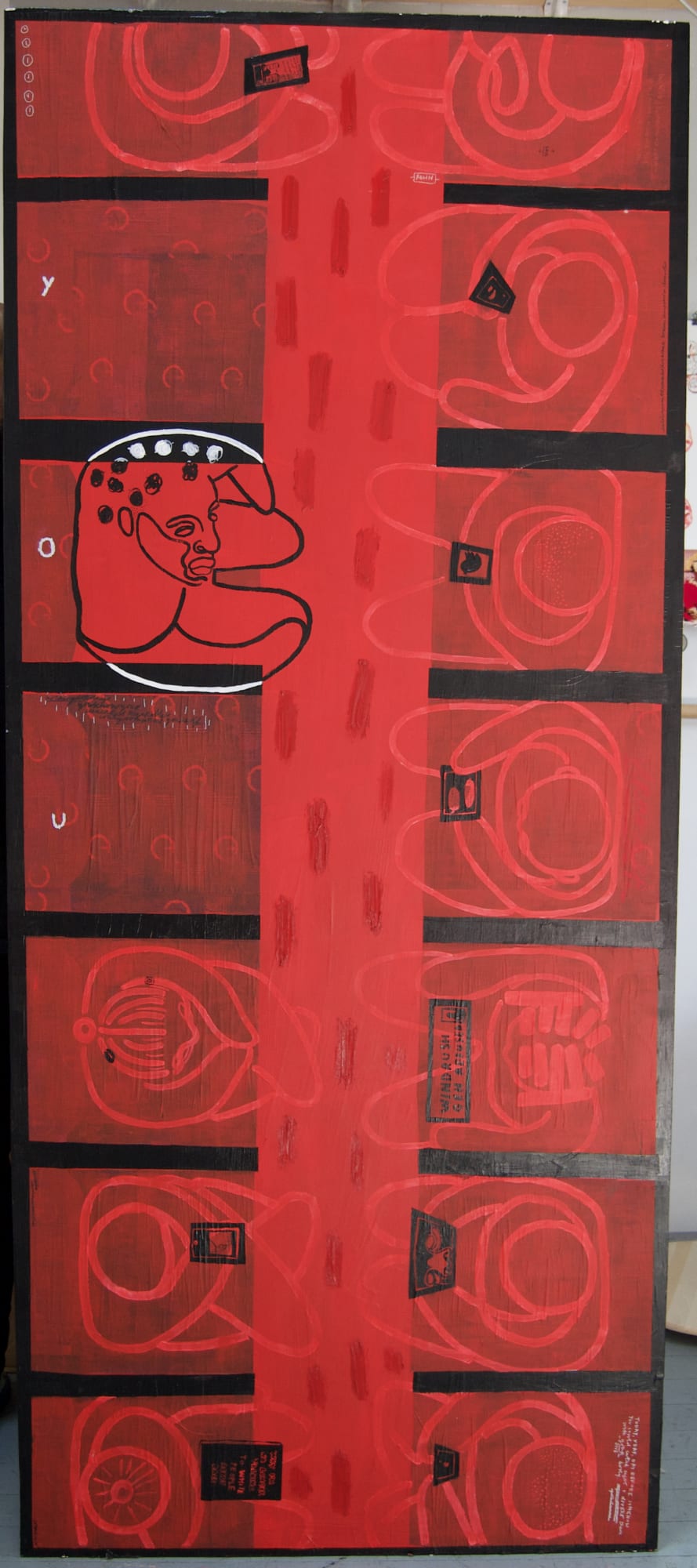 JOY MIESSI, Underneath The Black Sky, 2019