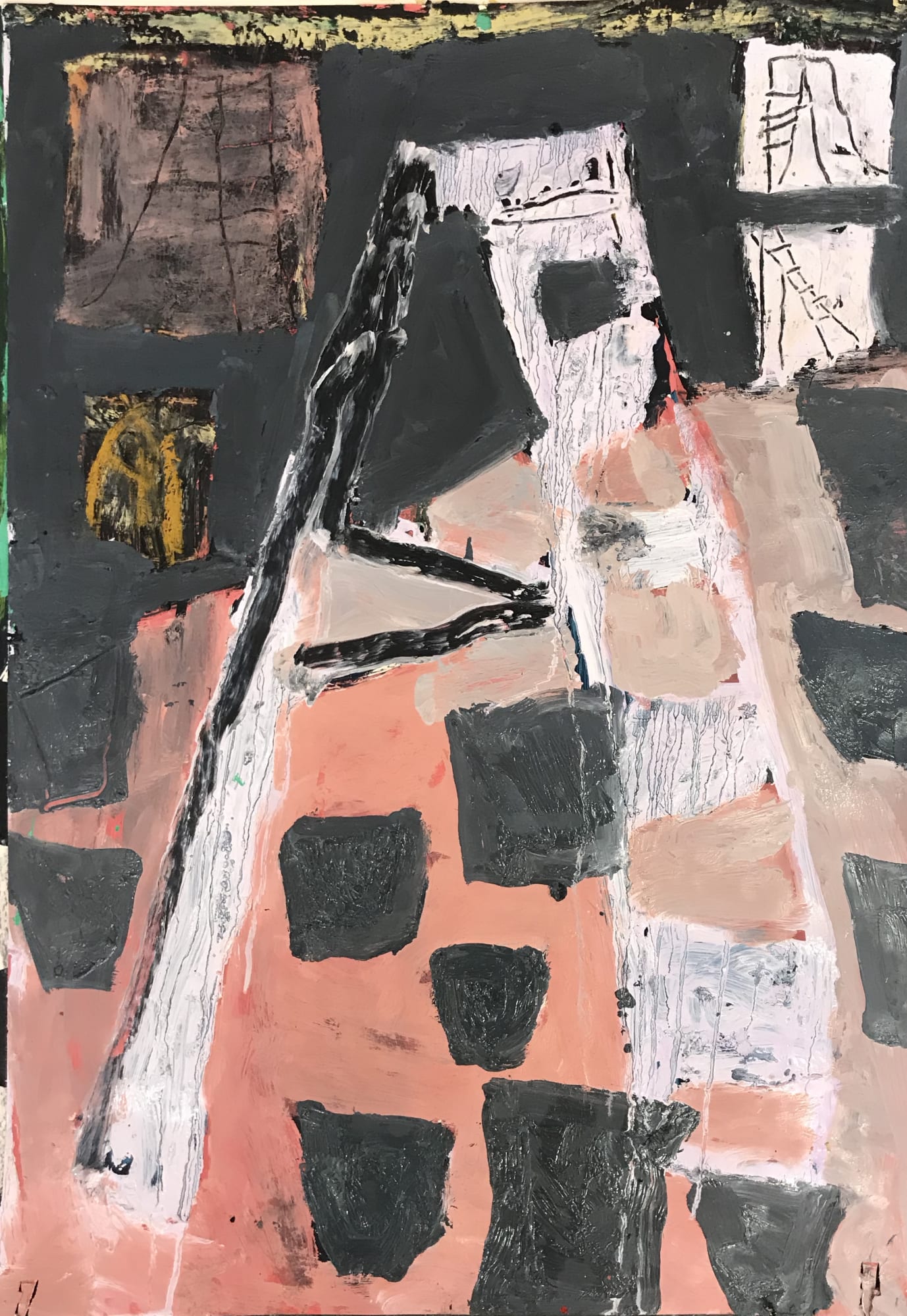FLORENCE HUTCHINGS, Studio Ladder VI, 2019