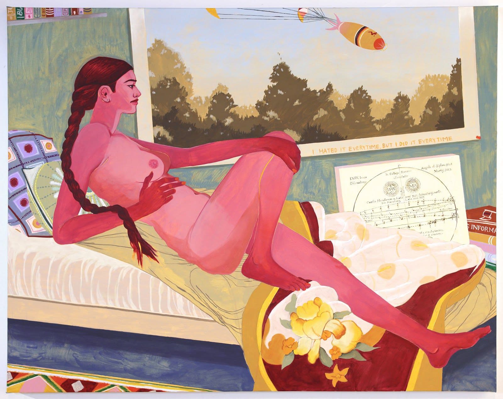 NADIA WAHEED, Odalisque, 2018
