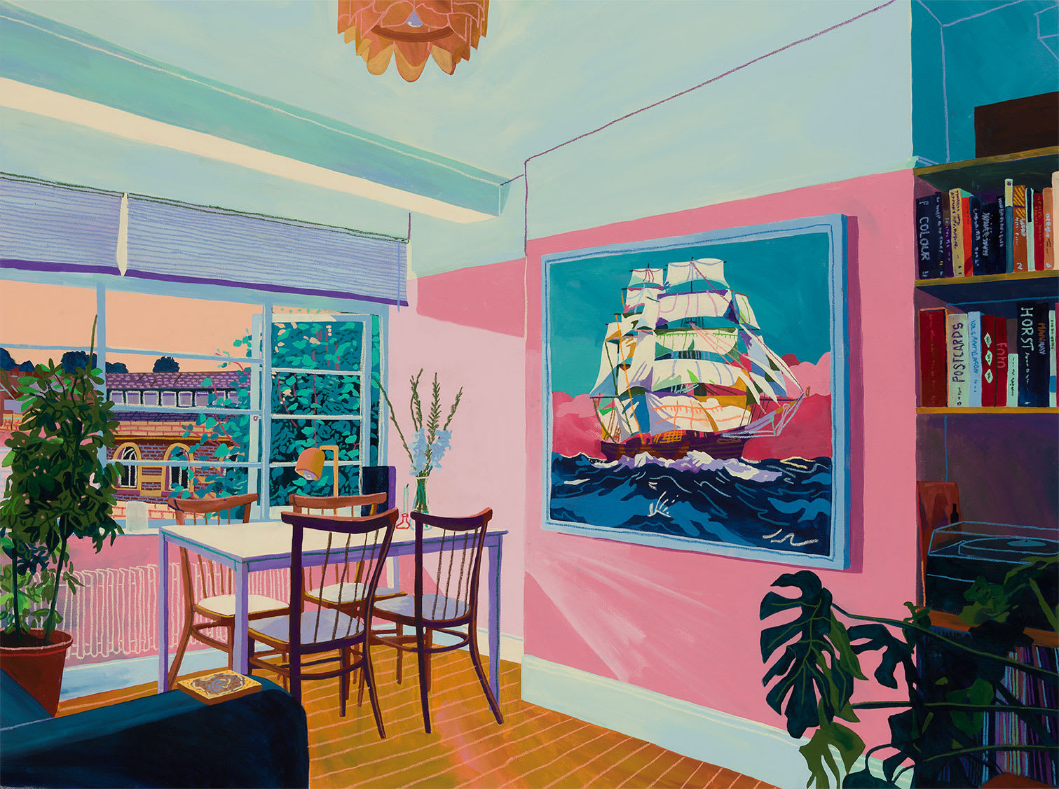 ANDY DIXON, Patron’s Home (London #1), 2018