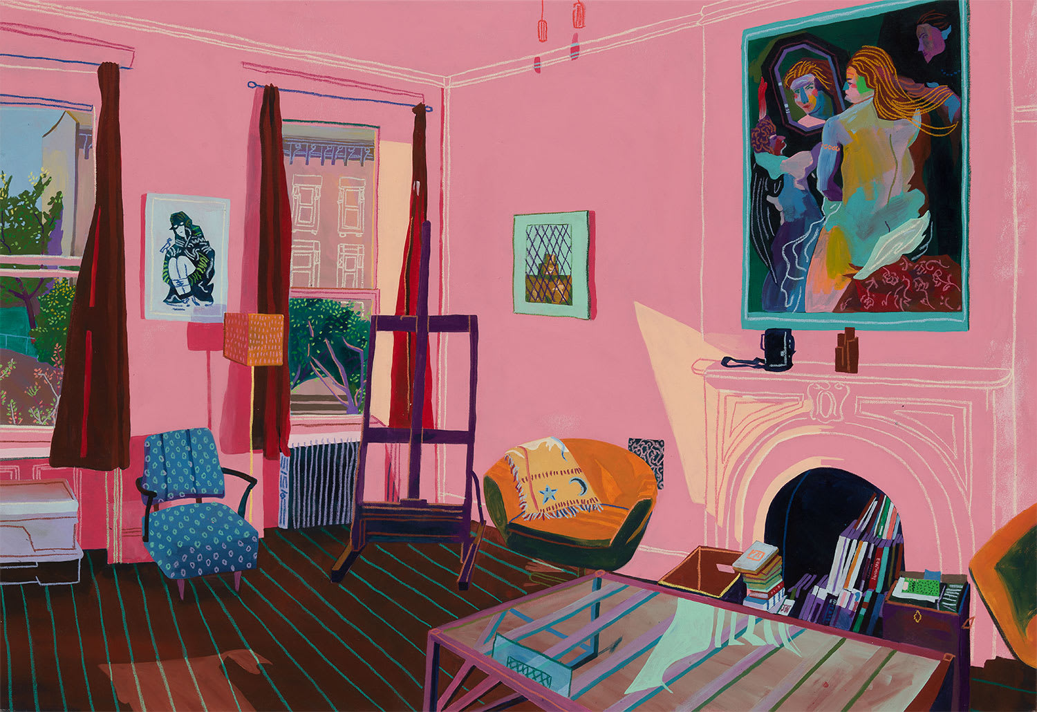 ANDY DIXON, Patron’s Home (Brooklyn #1), 2018