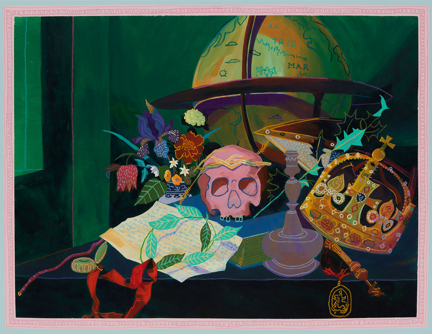 ANDY DIXON, Vanitas Painting, 2018