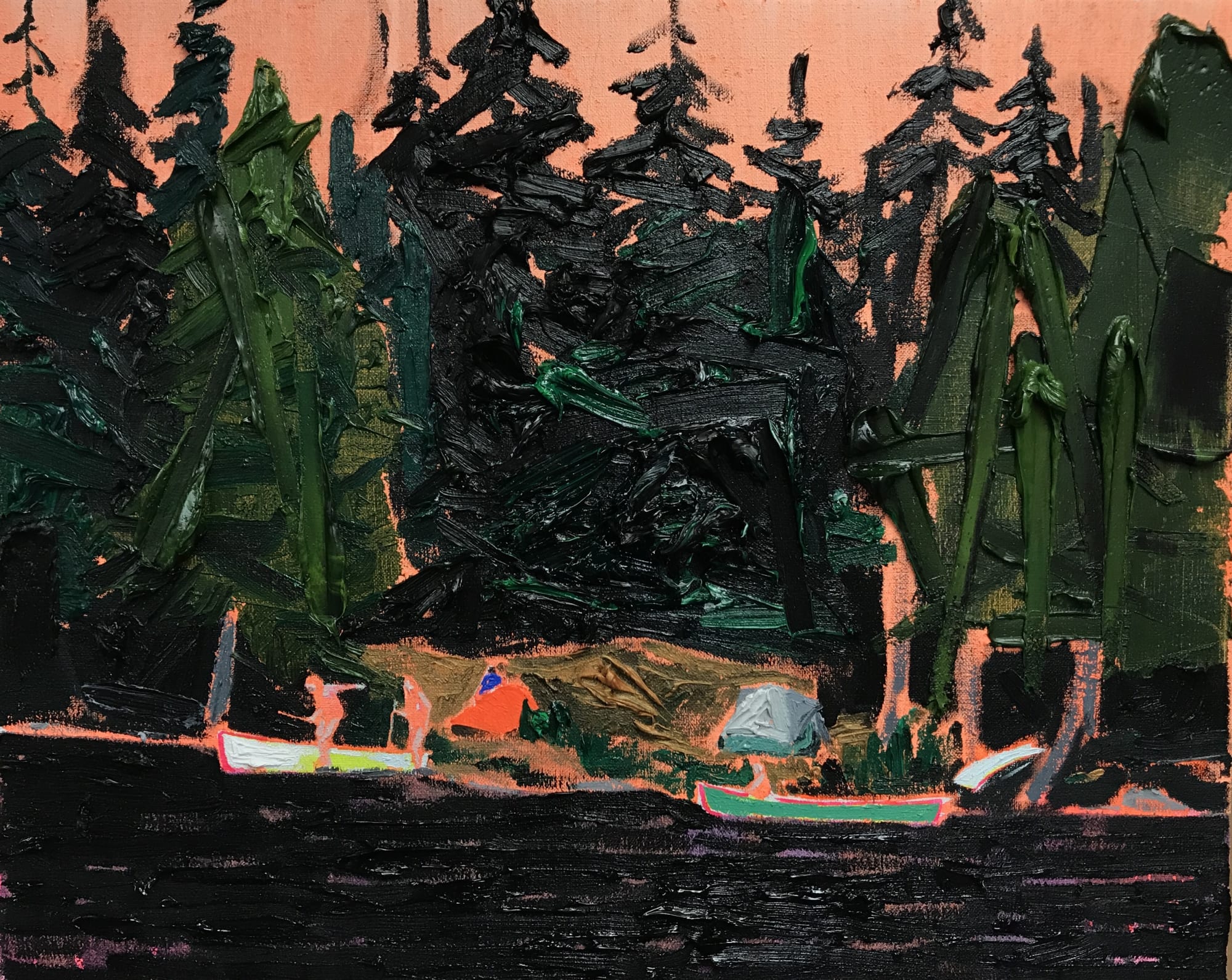 KIM DORLAND, Little Joe Lake, 2017