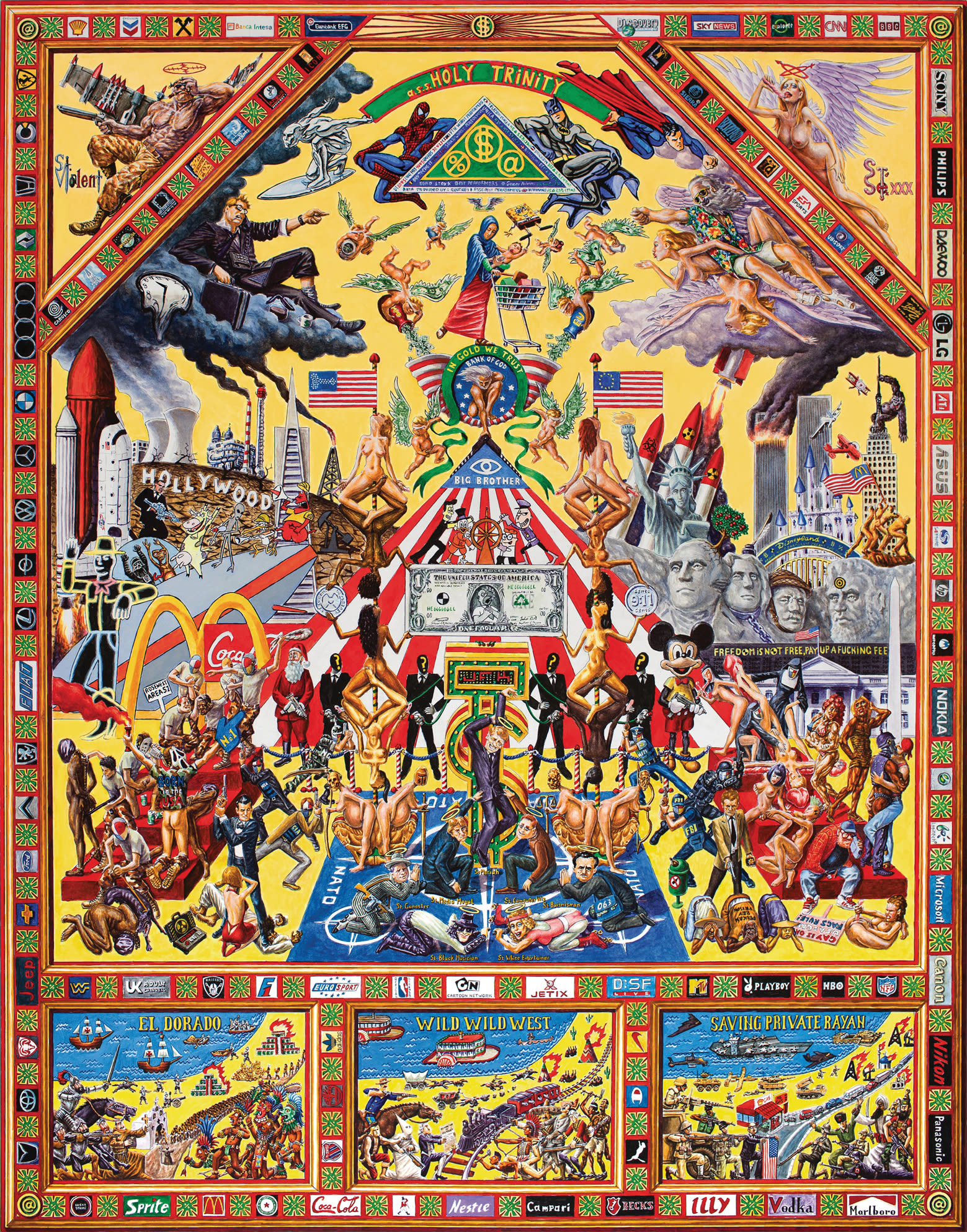 ALEKSANDAR TODOROVIC, Iconostasis of Capitalism, 2008