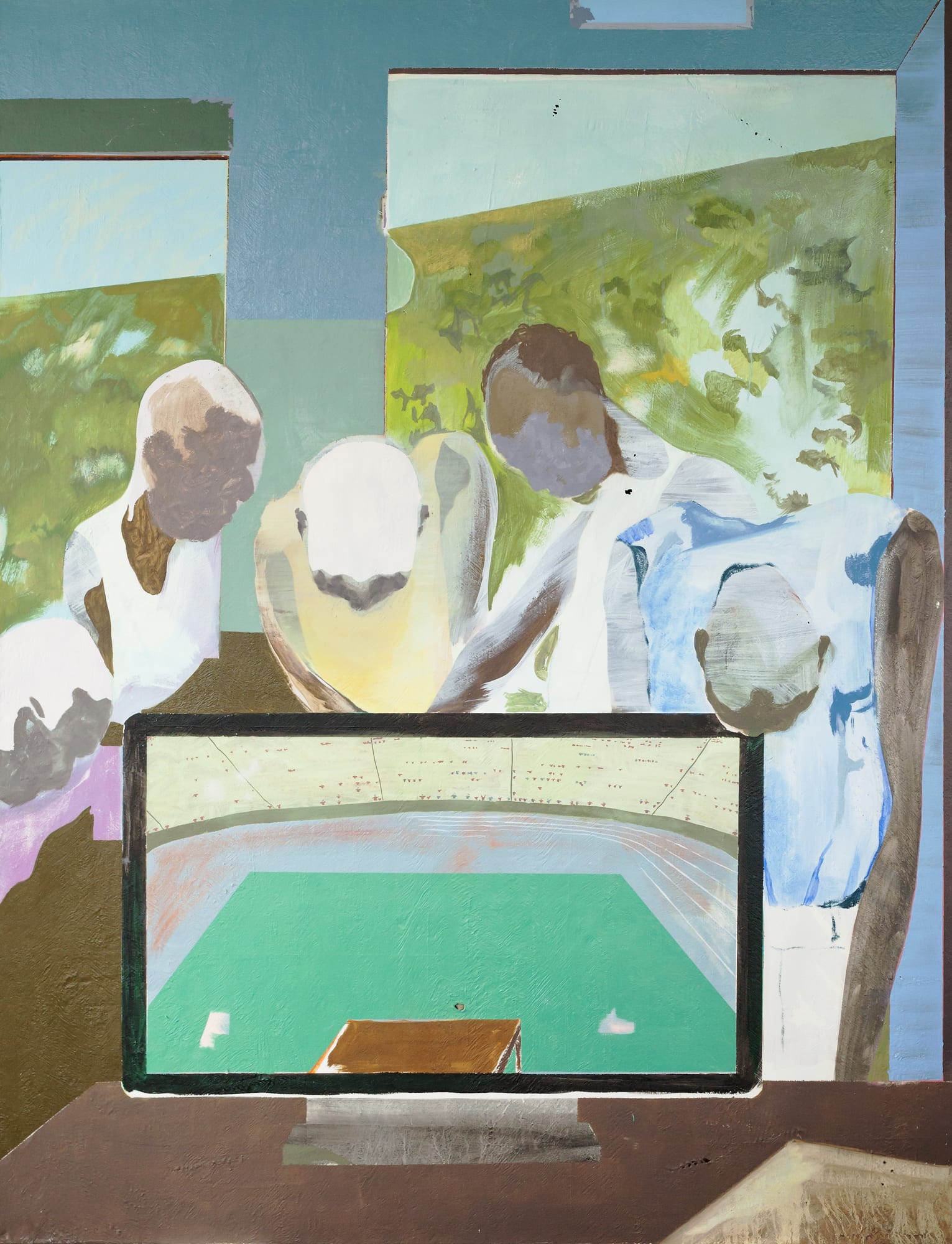 MICHAEL ARMITAGE, Inauguration, 2013