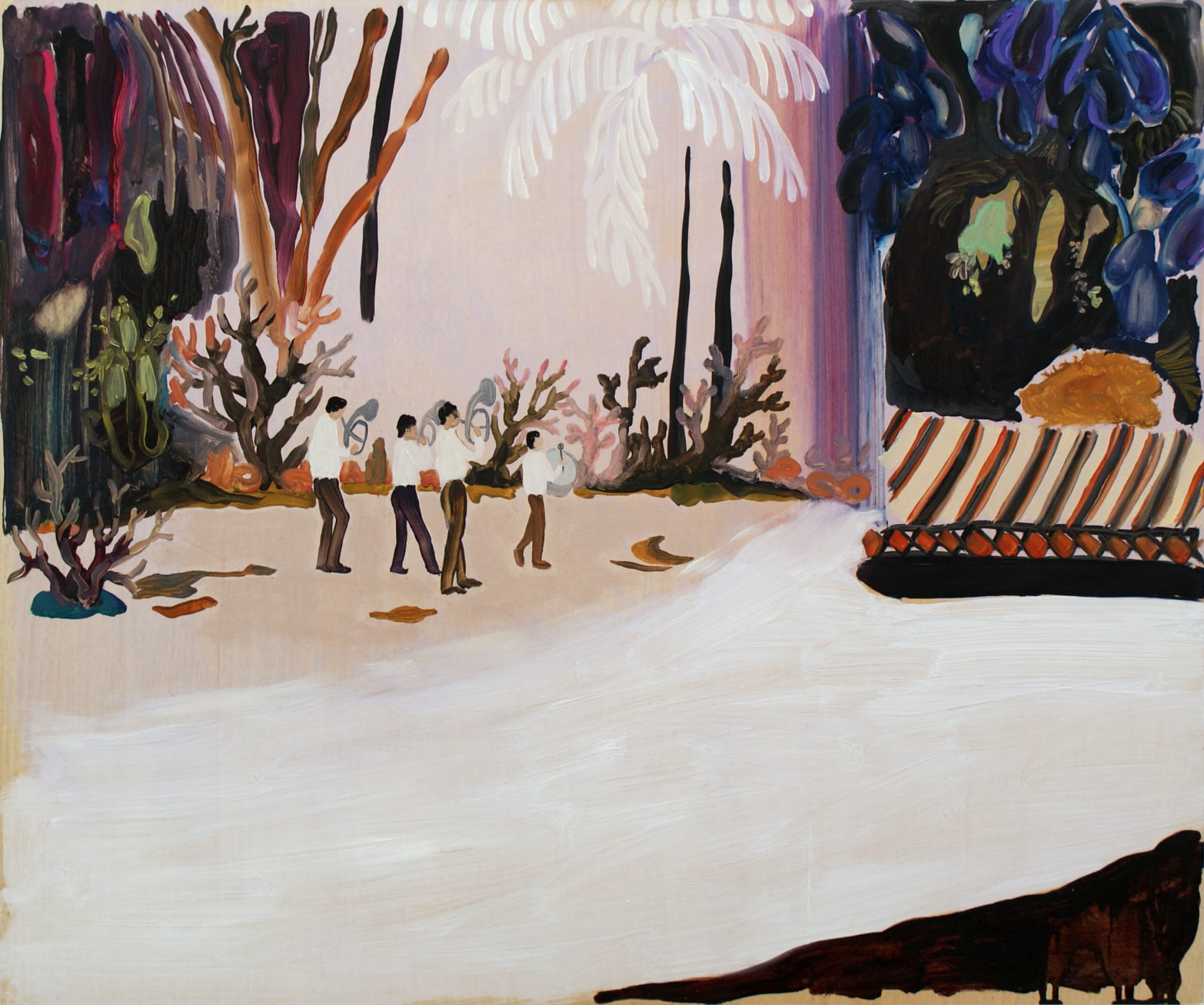 FREYA DOUGLAS-MORRIS, The Trumpeters, 2013