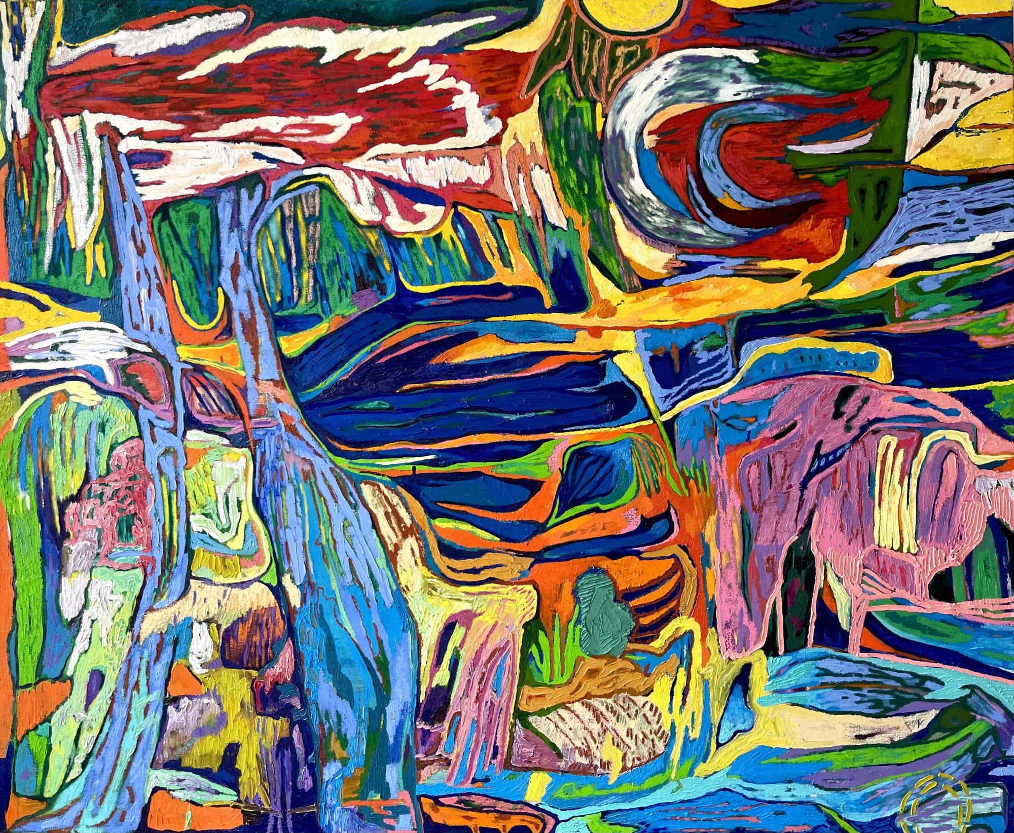 KSENIA DERMENZHI, Perfect Sunny Day, 2023