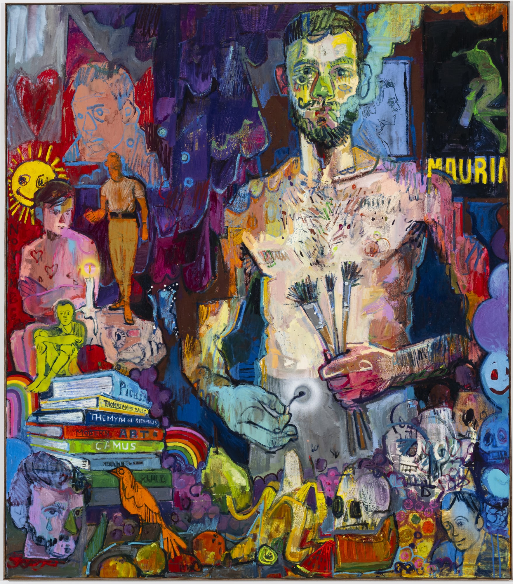 ANDREW SALGADO, Happy Birthday! Albert Camus! , 2023