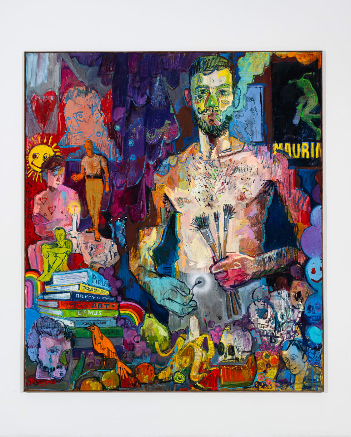 ANDREW SALGADO, Happy Birthday! Albert Camus! , 2023