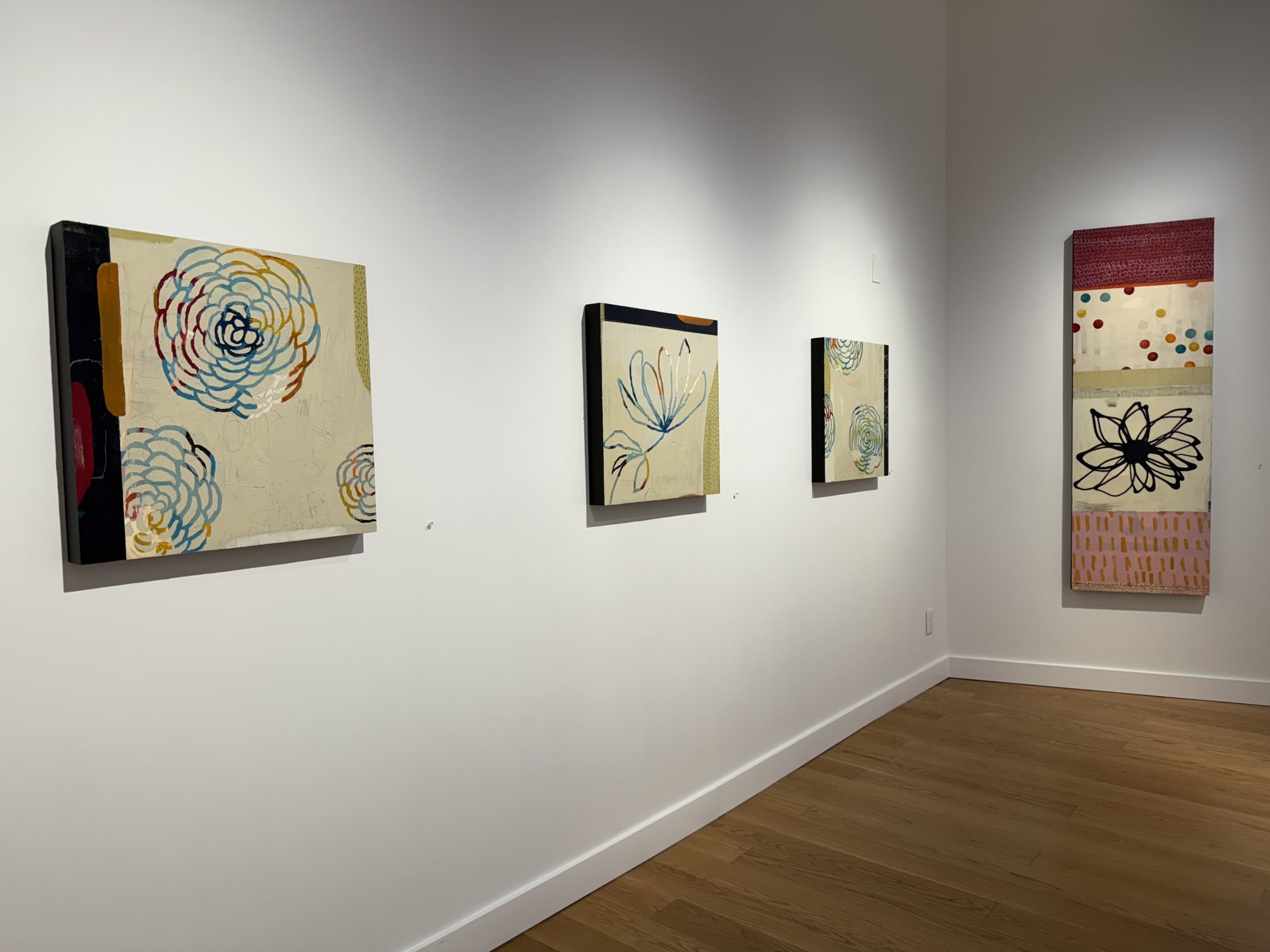 Paintings on a wall