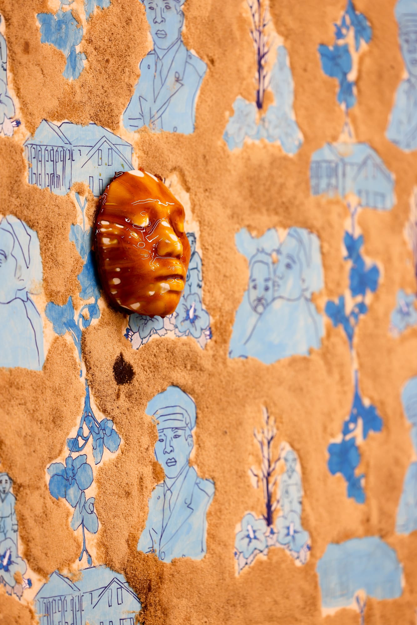 LaRissa Rogers Textures of Enfleshment (a silent viewer), 2023