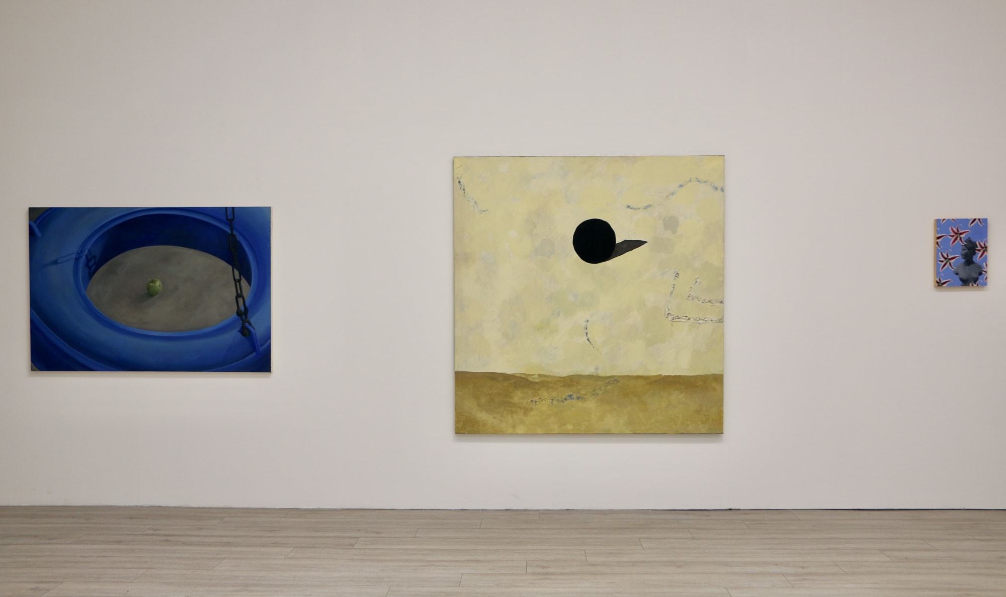 Yezi Lou, "Untitled", 2022 Xu Shuai, "4C+37.11", 2021 Jing Zhang, "Transient Perpetuity III", 2023