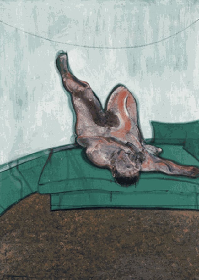 Lying Figure, 1959 Oil on canvas 78in x 55in