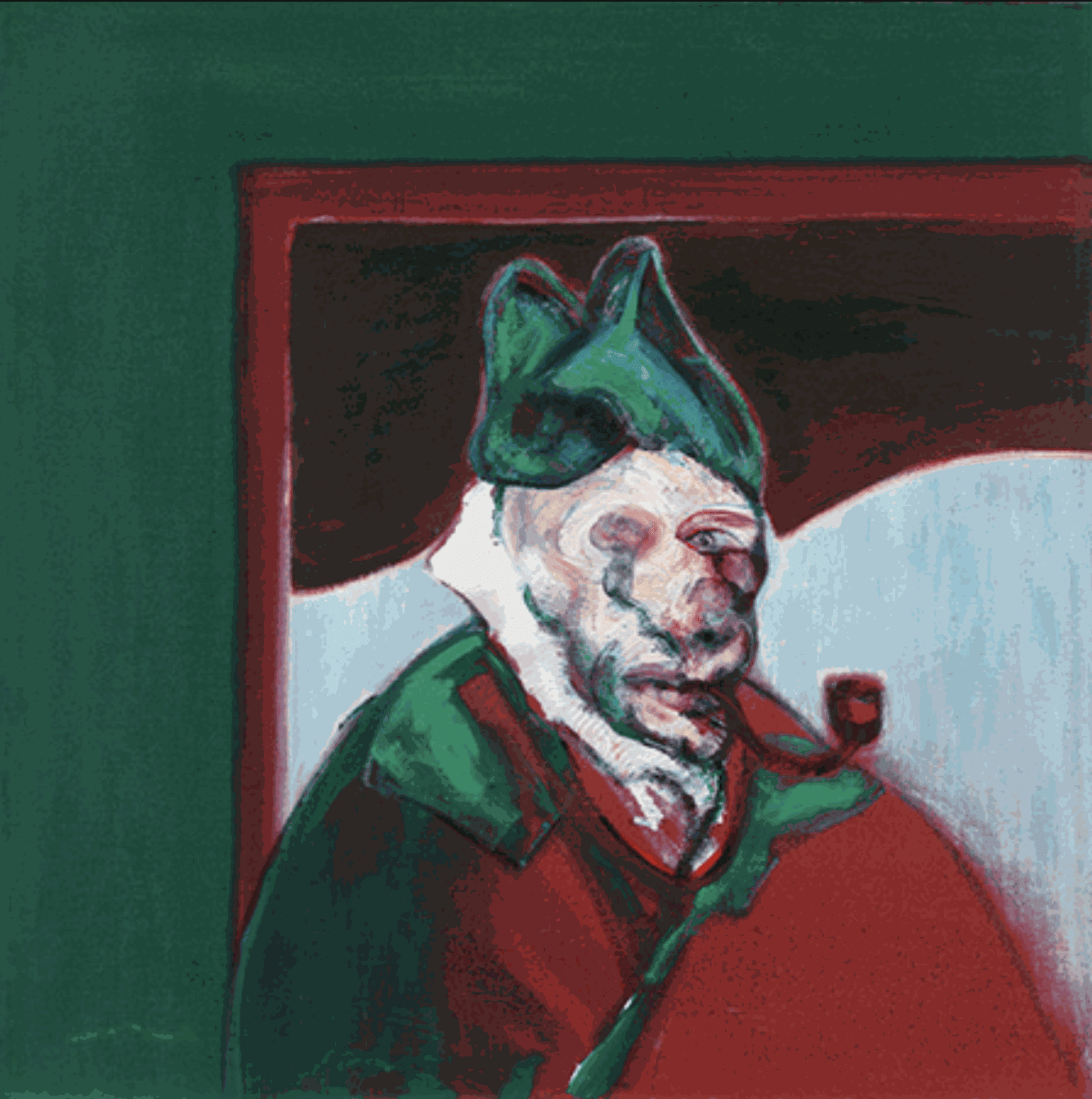 Homage to Van Gogh, 1960 Oil on canvas 34in x 34in