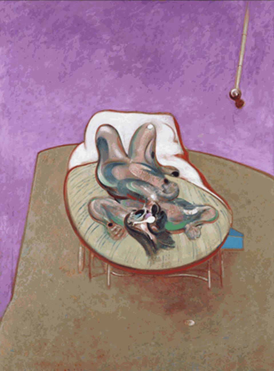 Lying Figure, 1966 Oil on canvas 78in x 58in