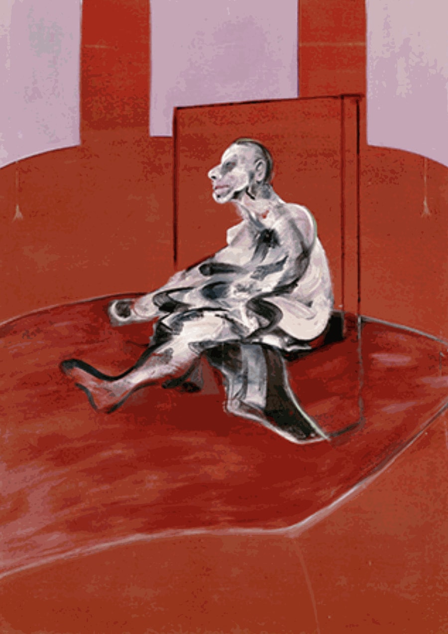 Seated Figure, 1962 Oil on canvas 78in x 56in