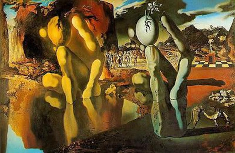 Salvador Dali Metamorphosis of Narcissus, 1937 Oil on canvas 51.2 cm × 78.1 cm