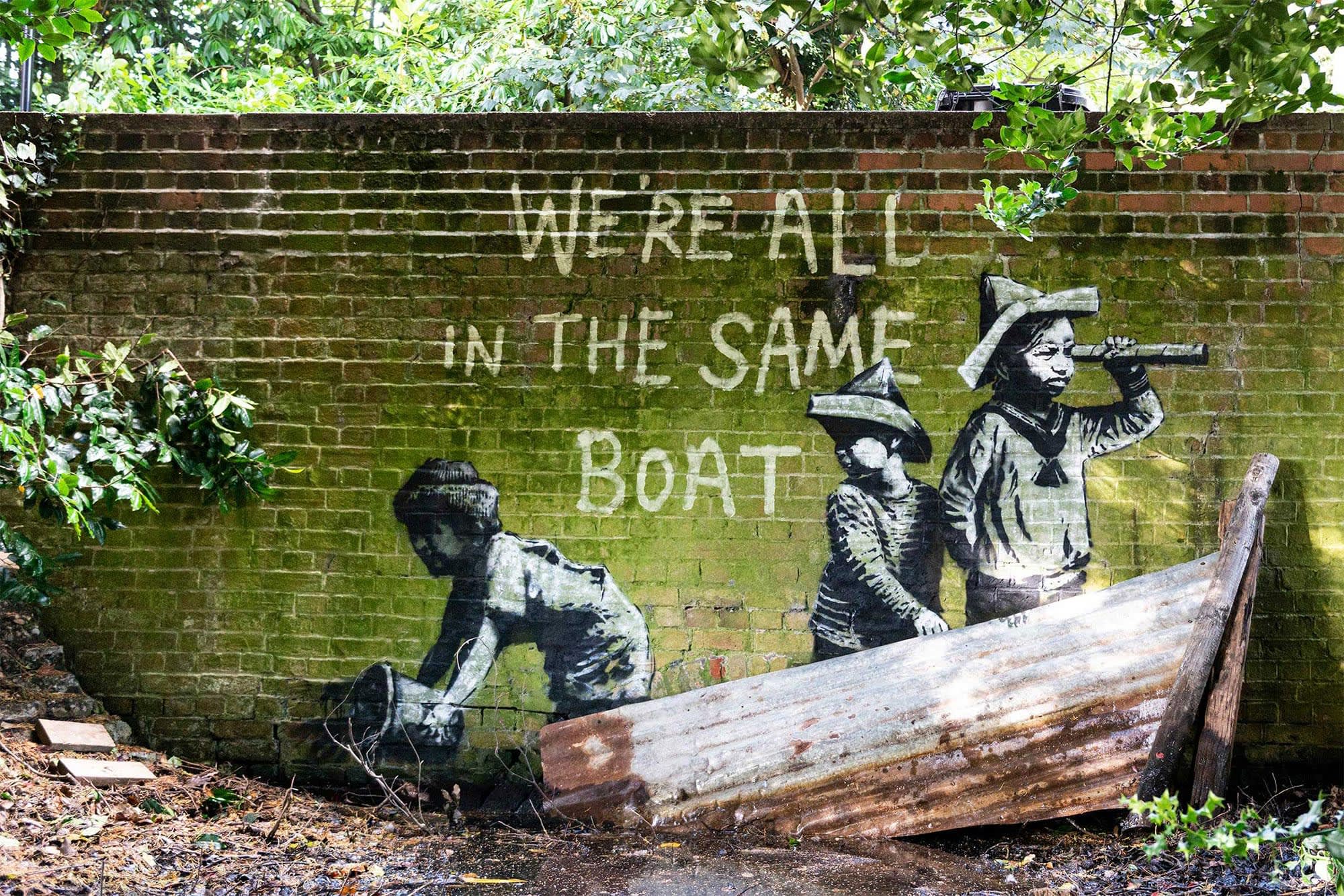 2021: The Banksy Staycation: East Coast, England