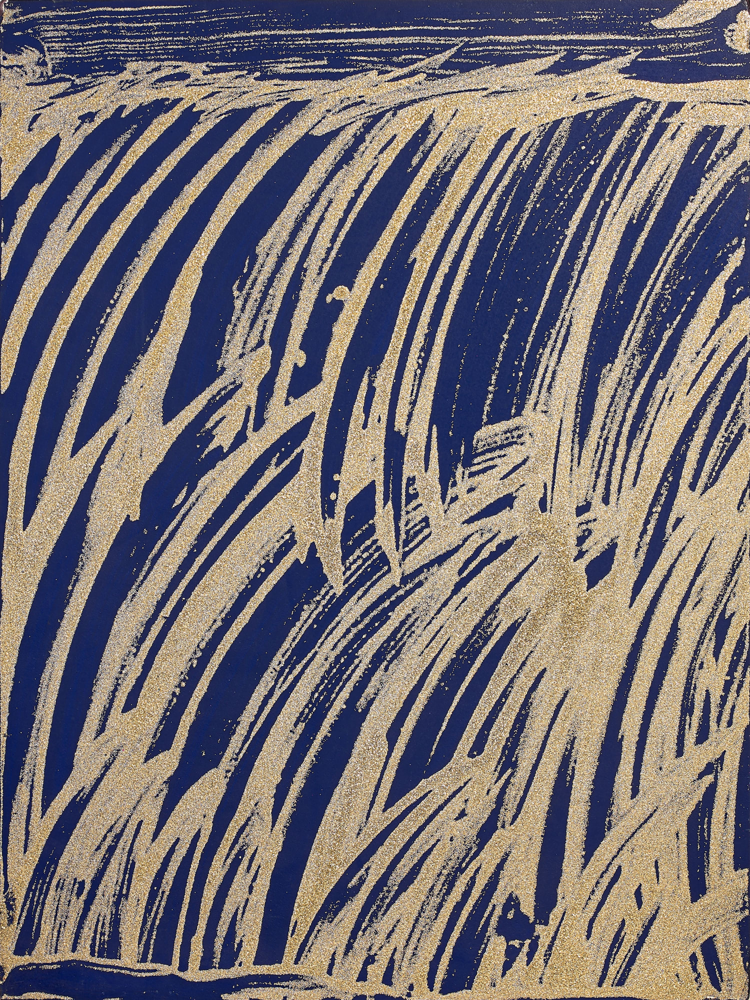 ROBERT MALAVAL, Gold falls I, 1975