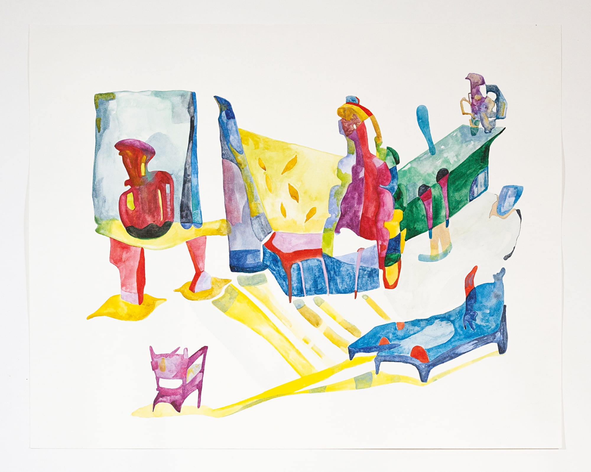 MATHILDE DENIZE, Set up for future exhibitions, 2021