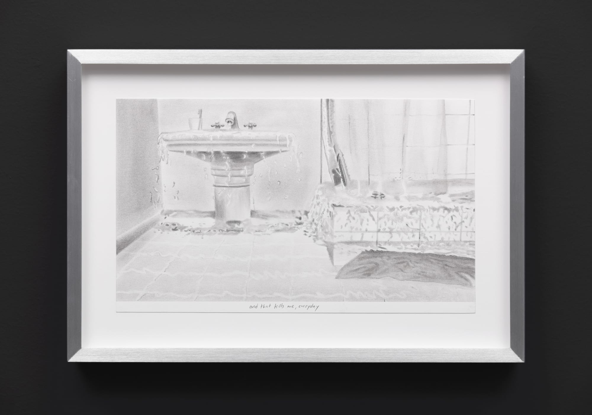 Juan Antonio Olivares Untitled (production sketch), 2016-7 Graphite on paper Framed: 11.25 x 15 in (28.56 x 38.1 cm) Unframed: 7.375 x 12.5 in (18.73 x 31.75 cm)