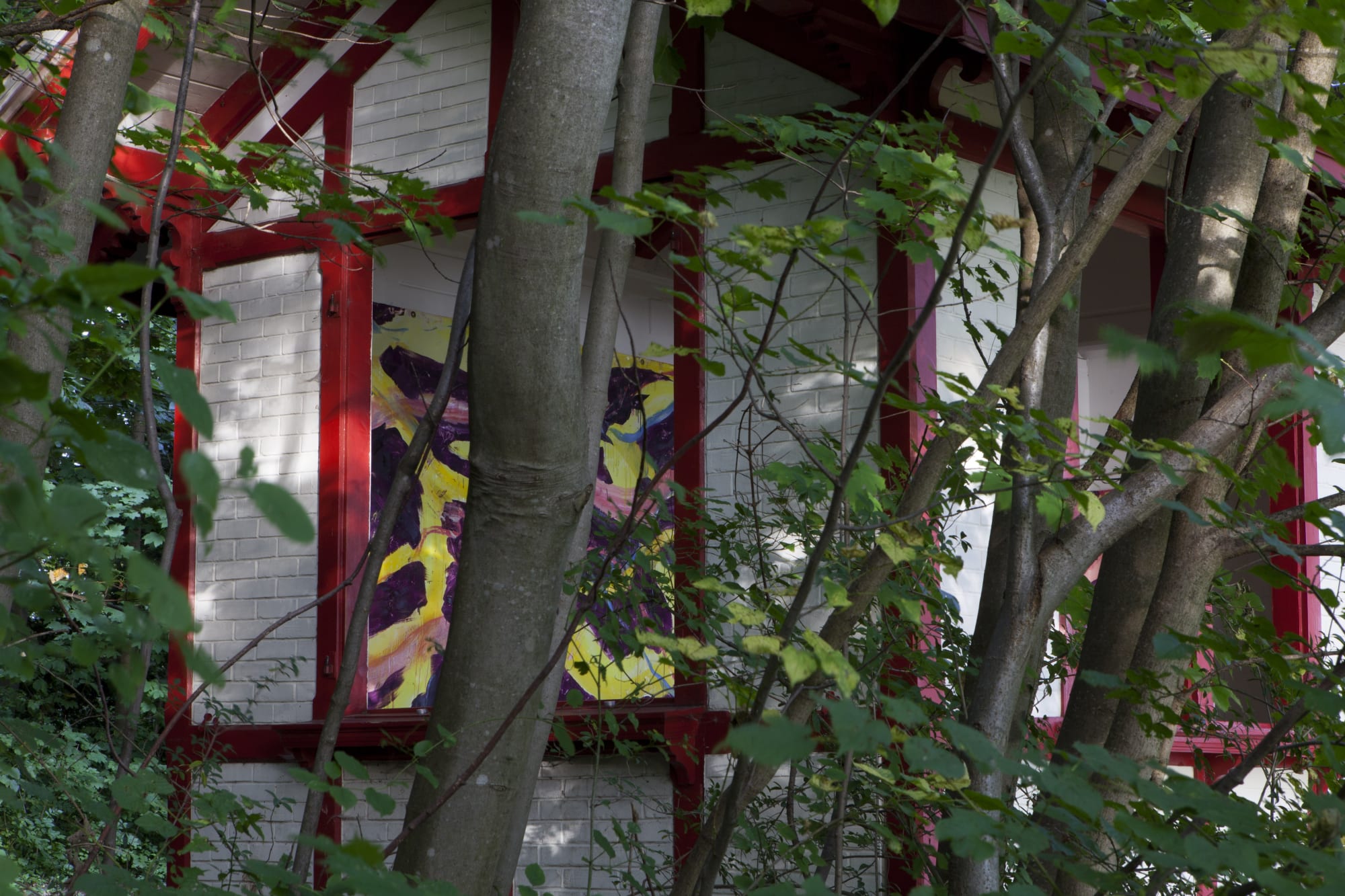 Thomas Sauter im Pavillon der Ruhigen