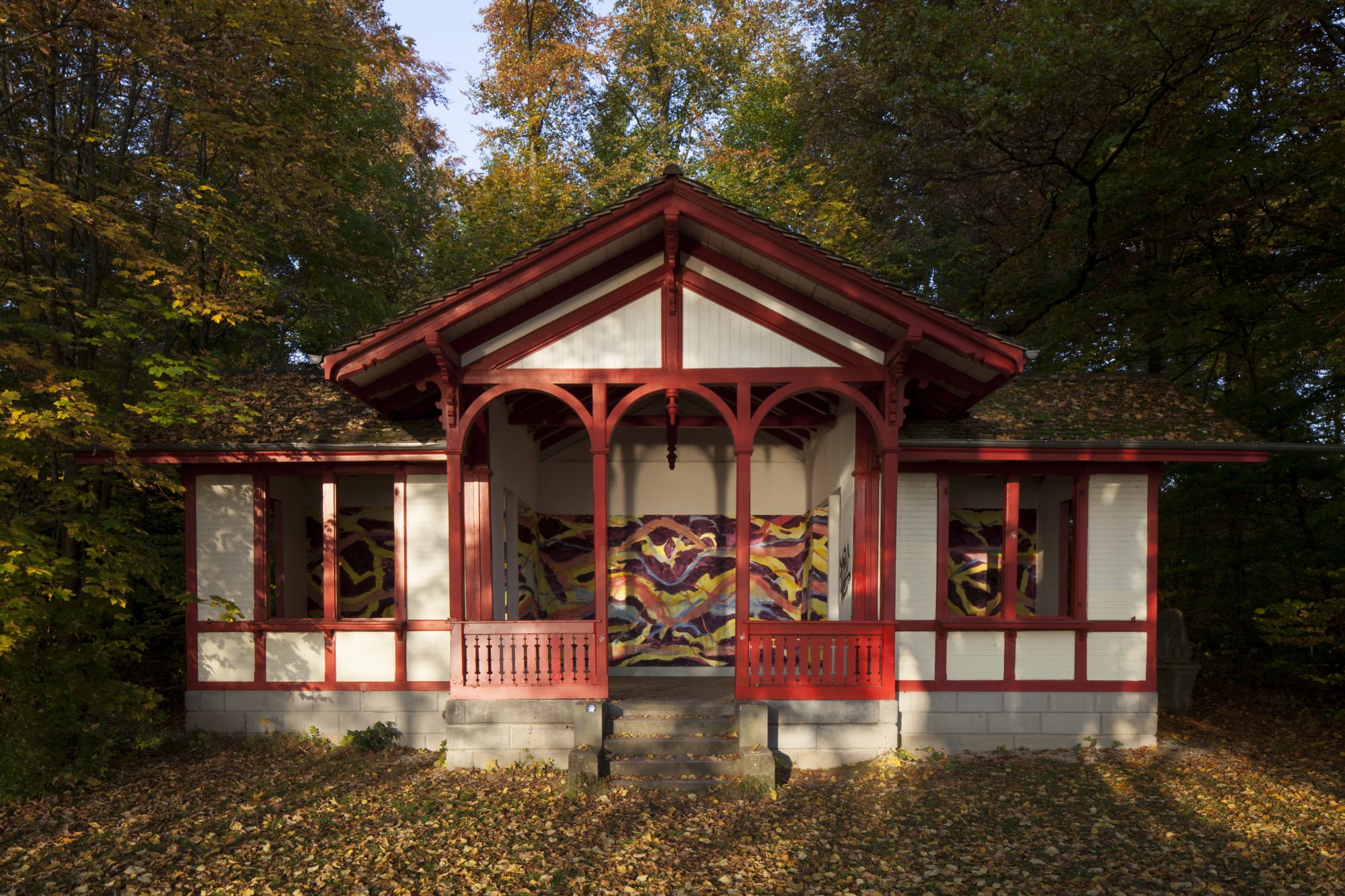 Thomas Sauter im Pavillon der Ruhigen