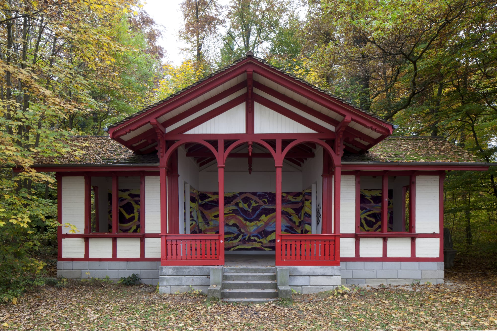 Thomas Sauter im Pavillon der Ruhigen