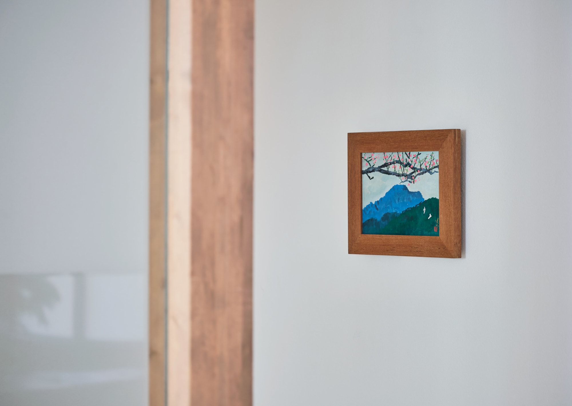 320　池田遥邨　早春比叡