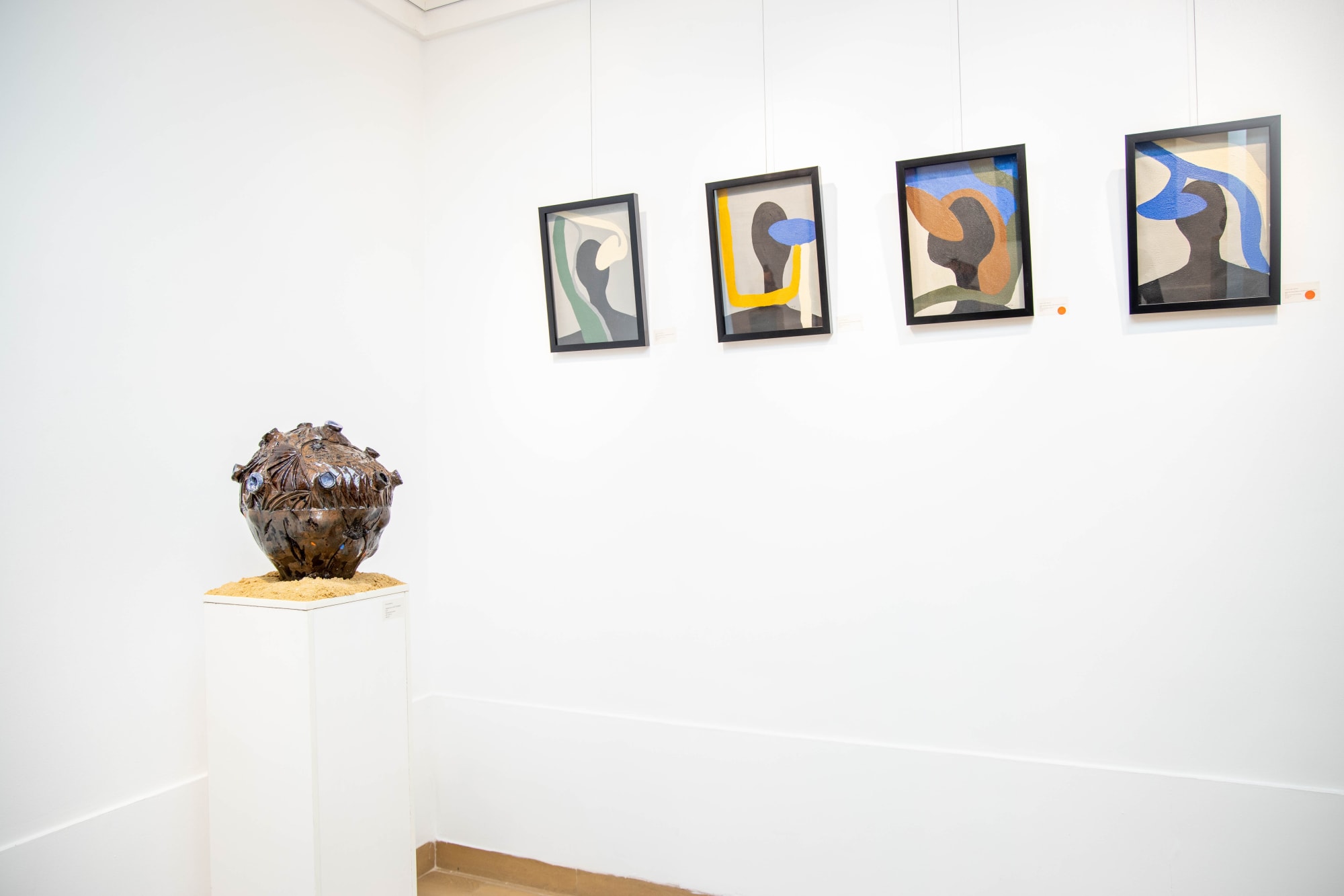 Lulama Wolf & Anne Adams 2021 Installation view