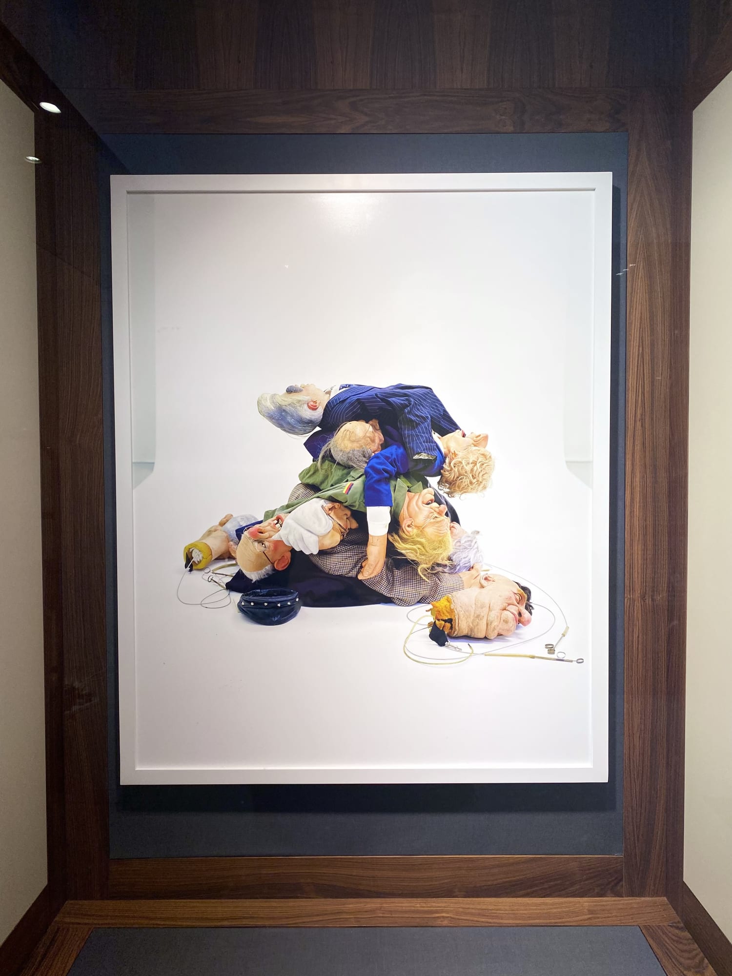 Andrew Bruce and Anna Fox. Spitting