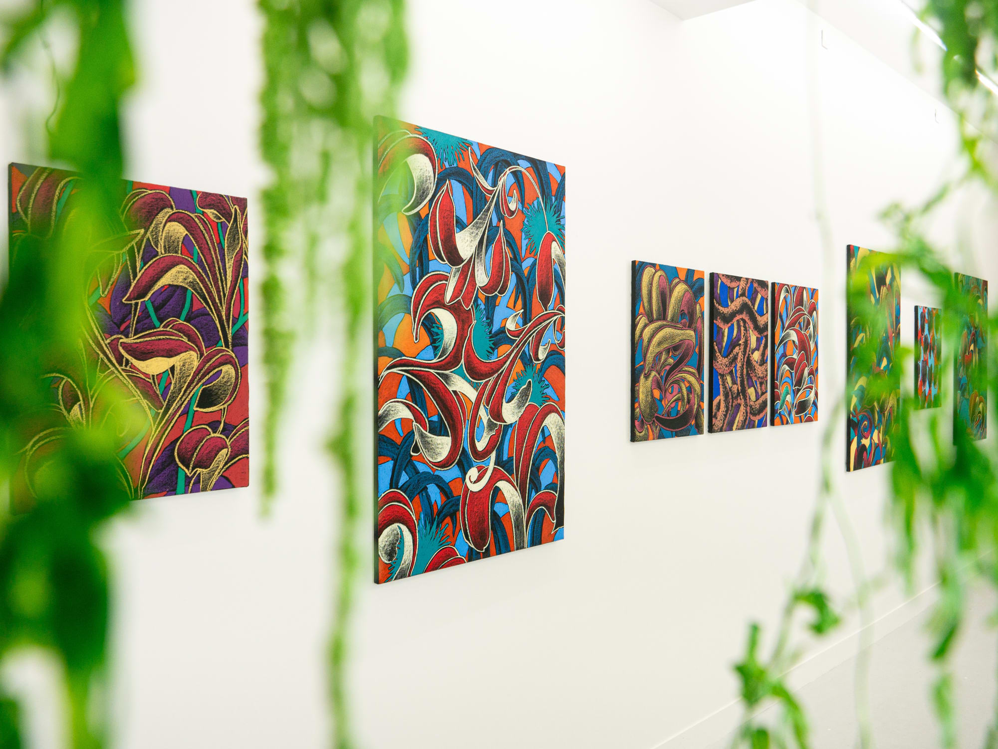 Vue exposition "Jardin d'hiver"