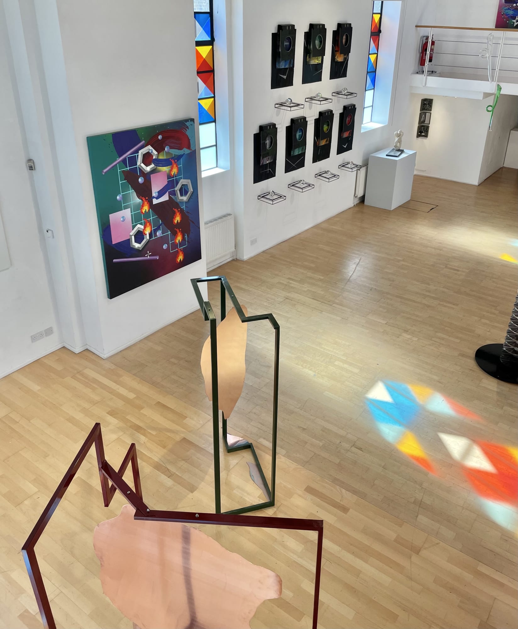 Reflections installation view, Photo: Alex Hinks | The Cello Factory