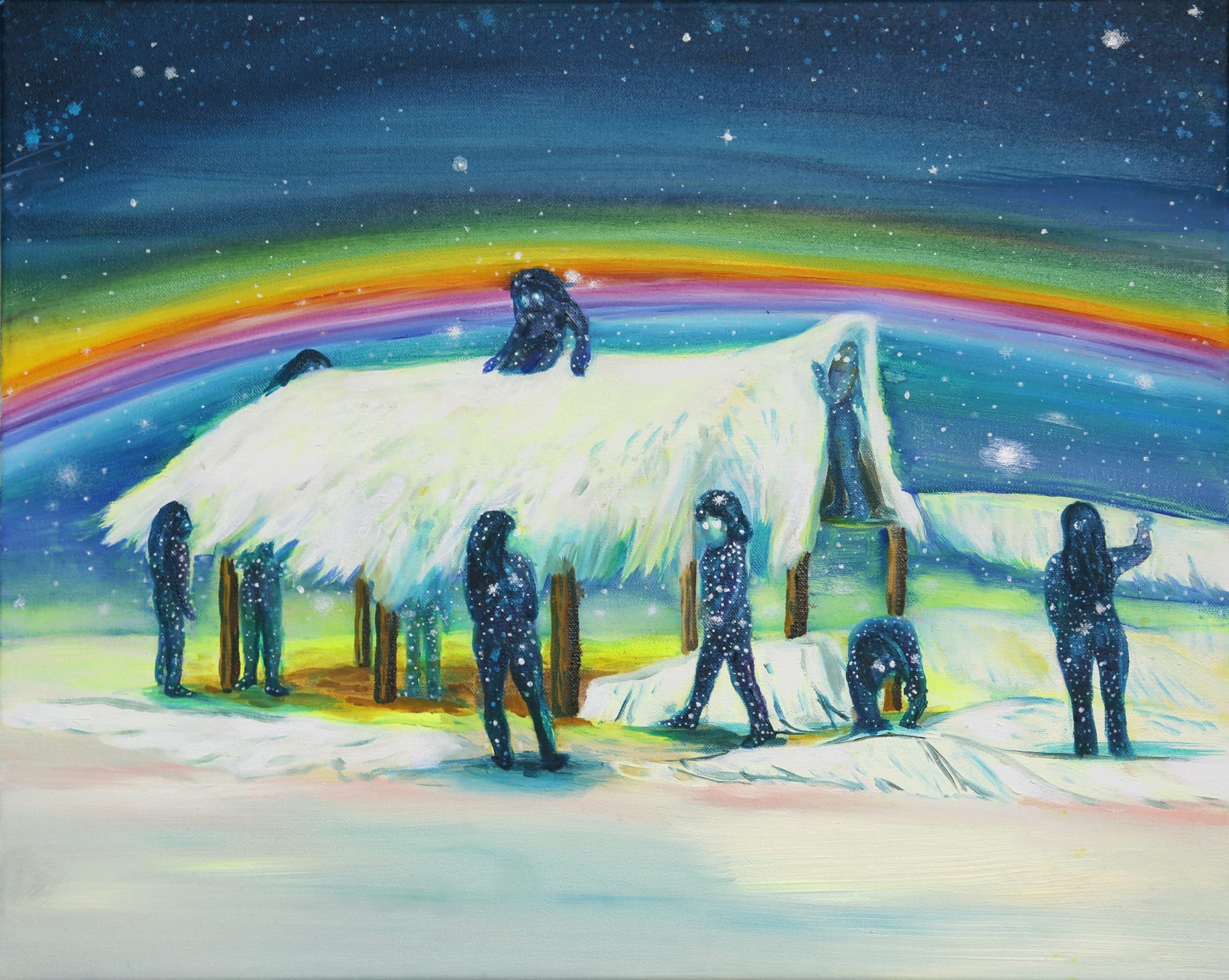 Adriana Ciudad, It takes a village to raise a child , 2021